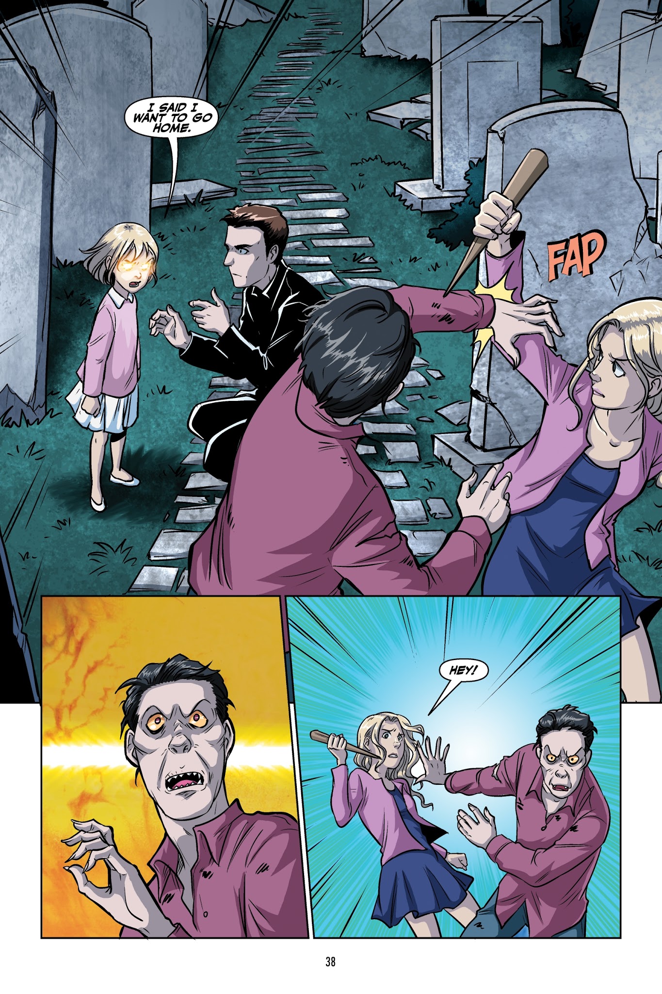 Read online Buffy: The High School Years–Parental Parasite comic -  Issue # TPB - 40
