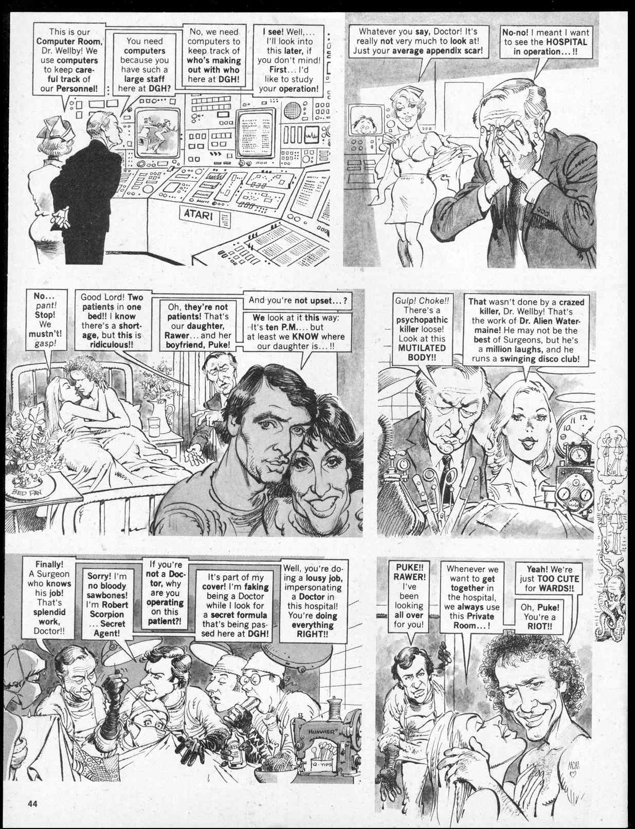 Read online MAD comic -  Issue #230 - 46