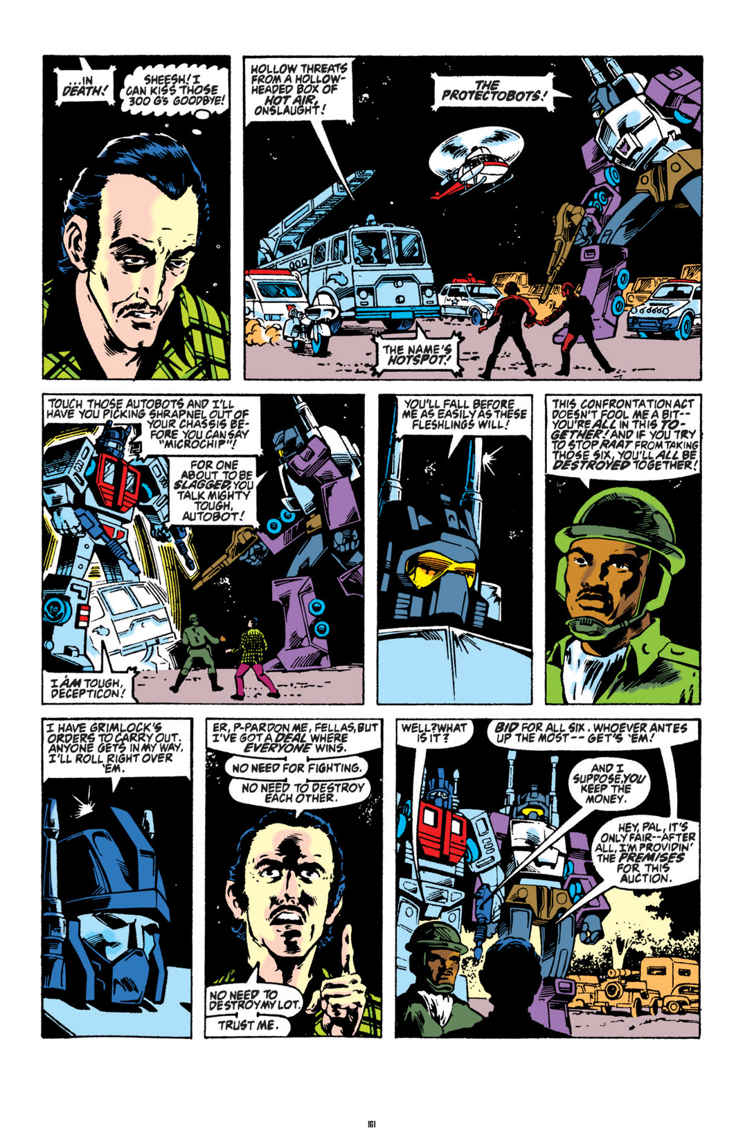 Read online The Transformers Classics comic -  Issue # TPB 3 - 162