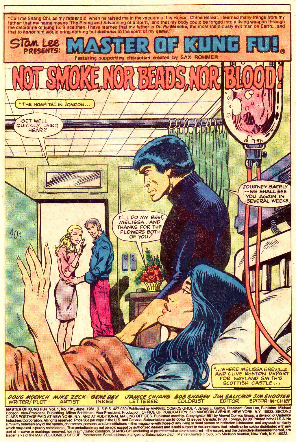Read online Master of Kung Fu (1974) comic -  Issue #101 - 2