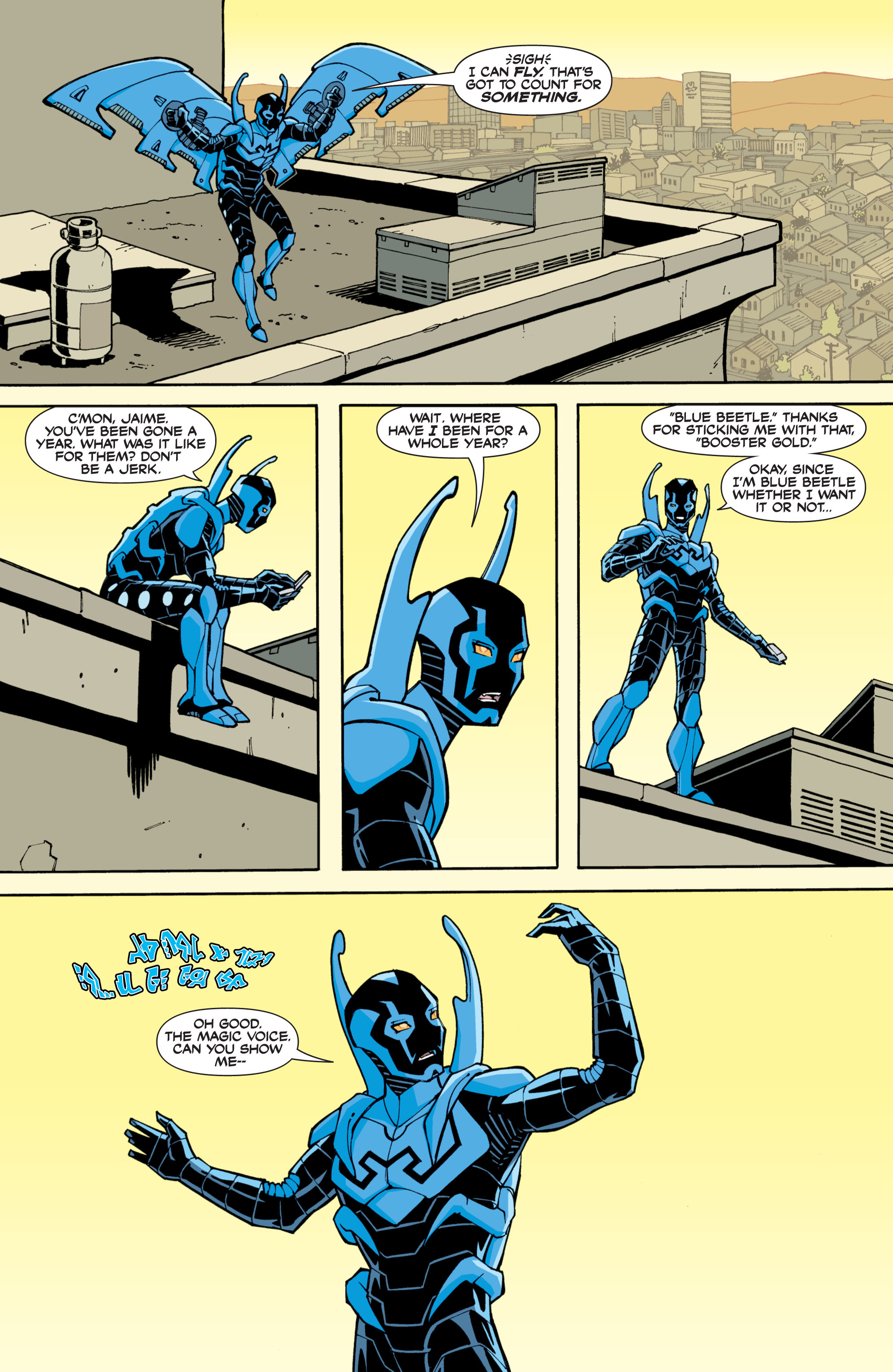 Read online Blue Beetle (2006) comic -  Issue #3 - 9