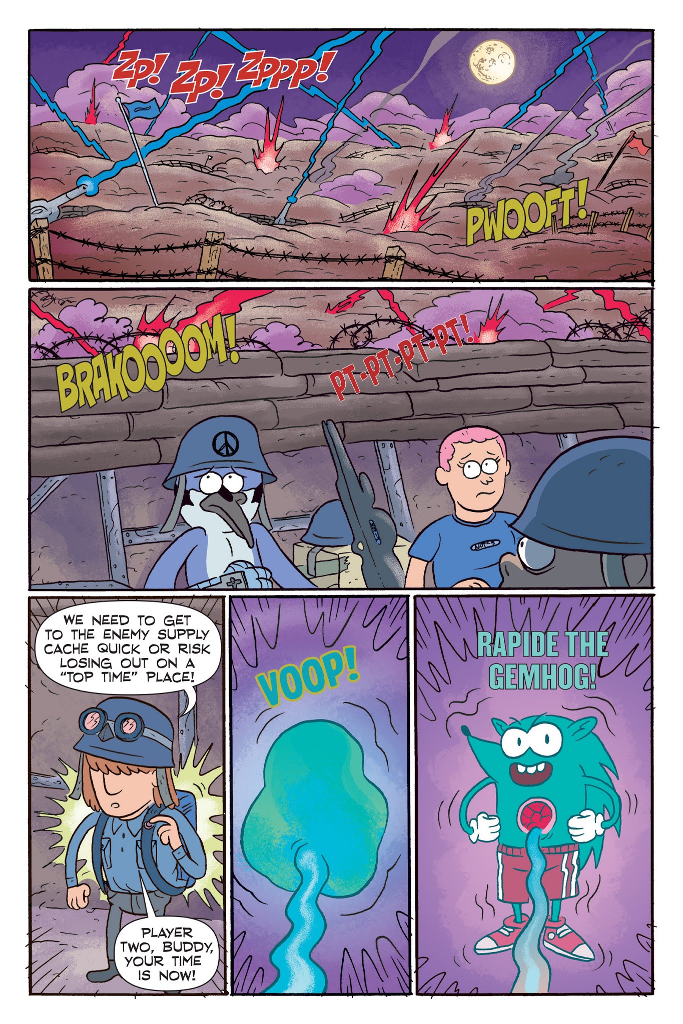 Read online Regular Show: A Clash of Consoles comic -  Issue # TPB (Part 1) - 54