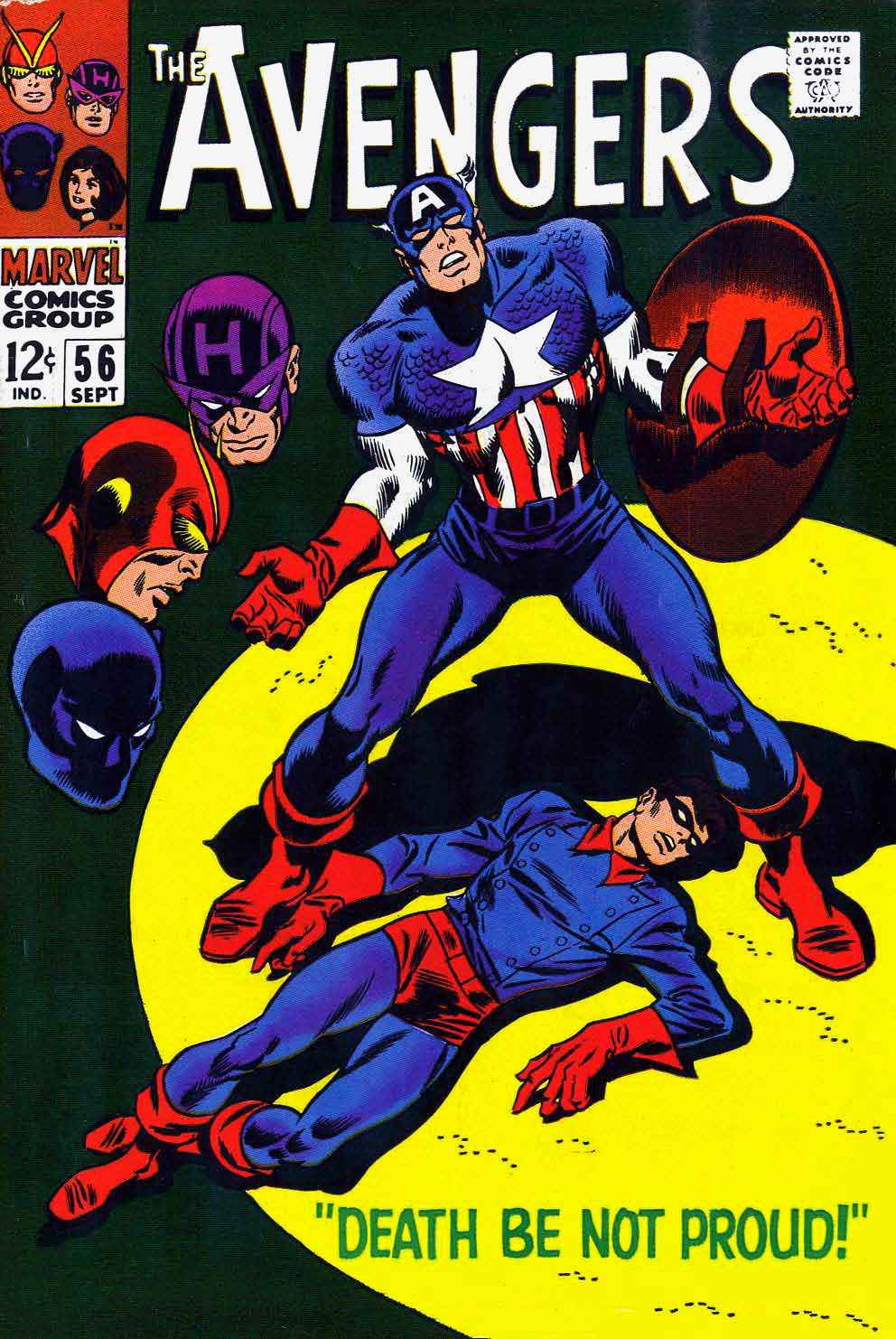 Read online The Avengers (1963) comic -  Issue #56 - 1