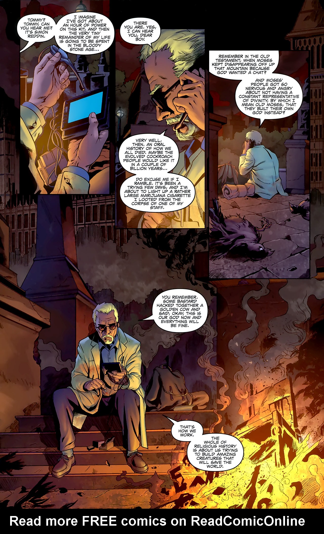 Read online Warren Ellis' Supergod comic -  Issue #1 - 4