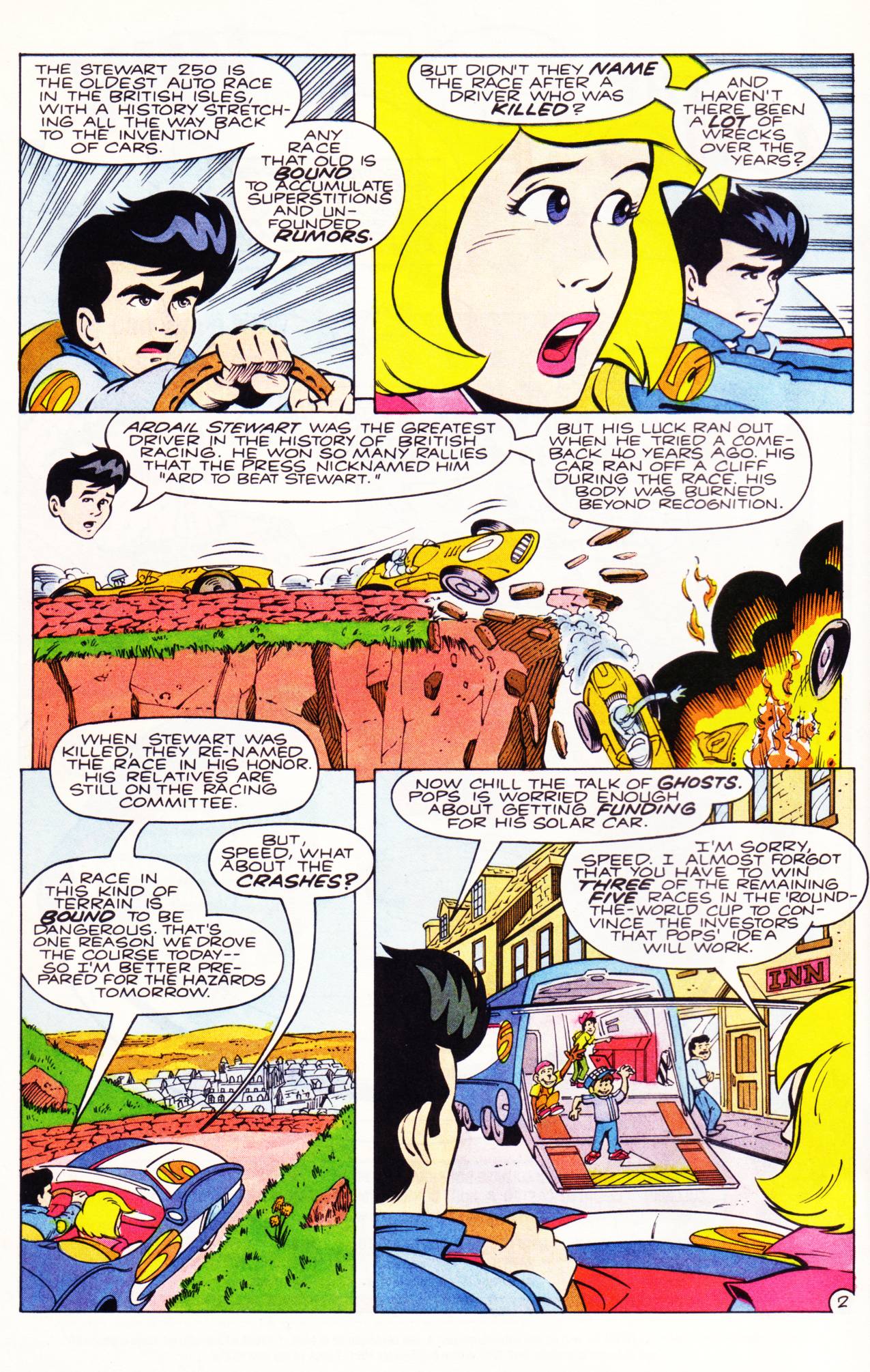 Read online The New Adventures of Speed Racer comic -  Issue #2 - 3