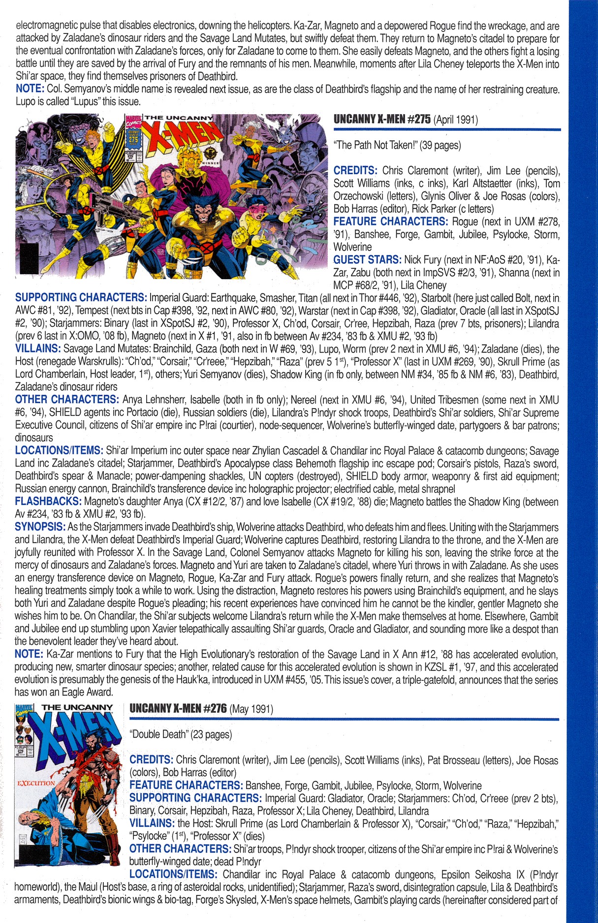 Read online Official Index to the Marvel Universe comic -  Issue #7 - 49