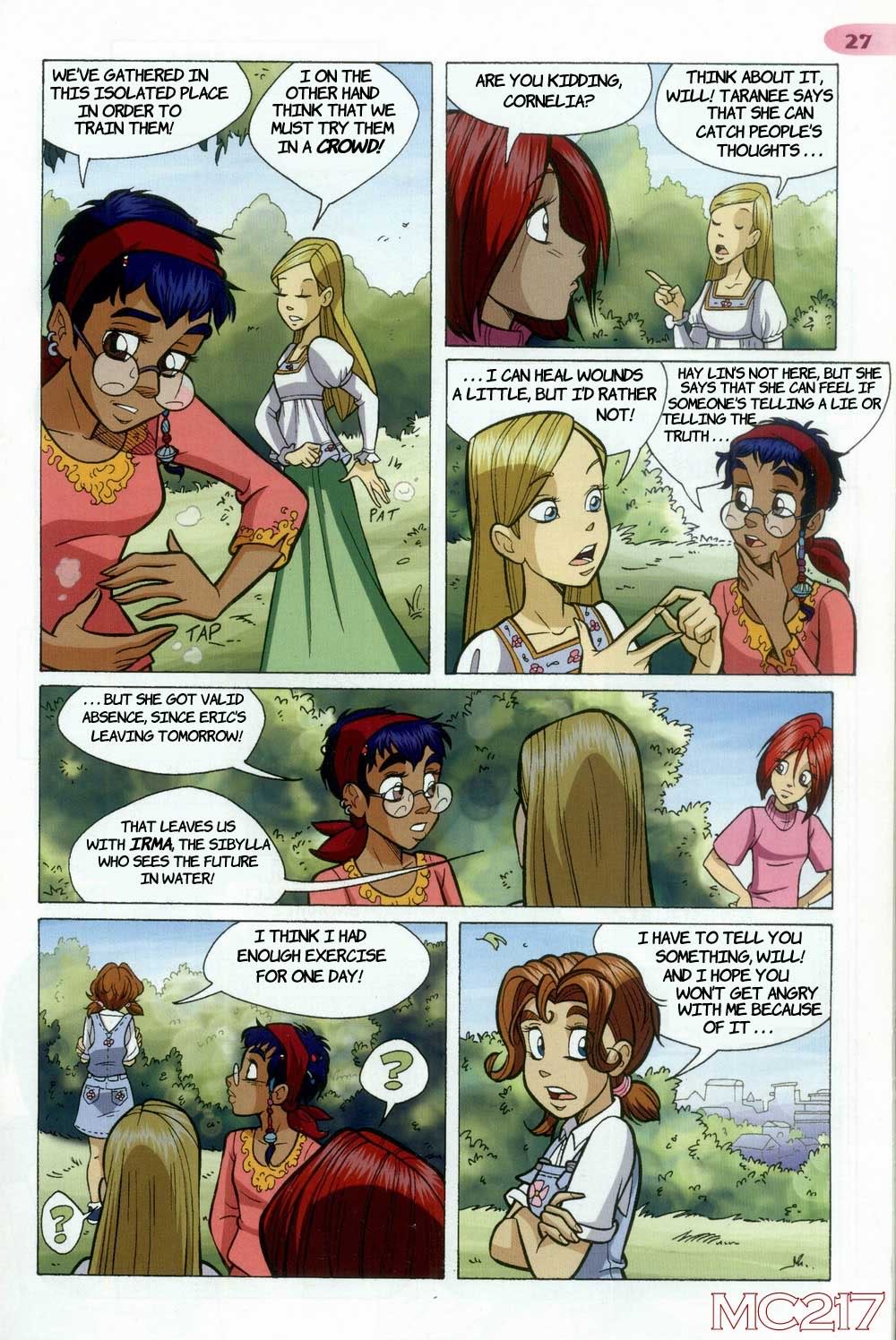 Read online W.i.t.c.h. comic -  Issue #52 - 22