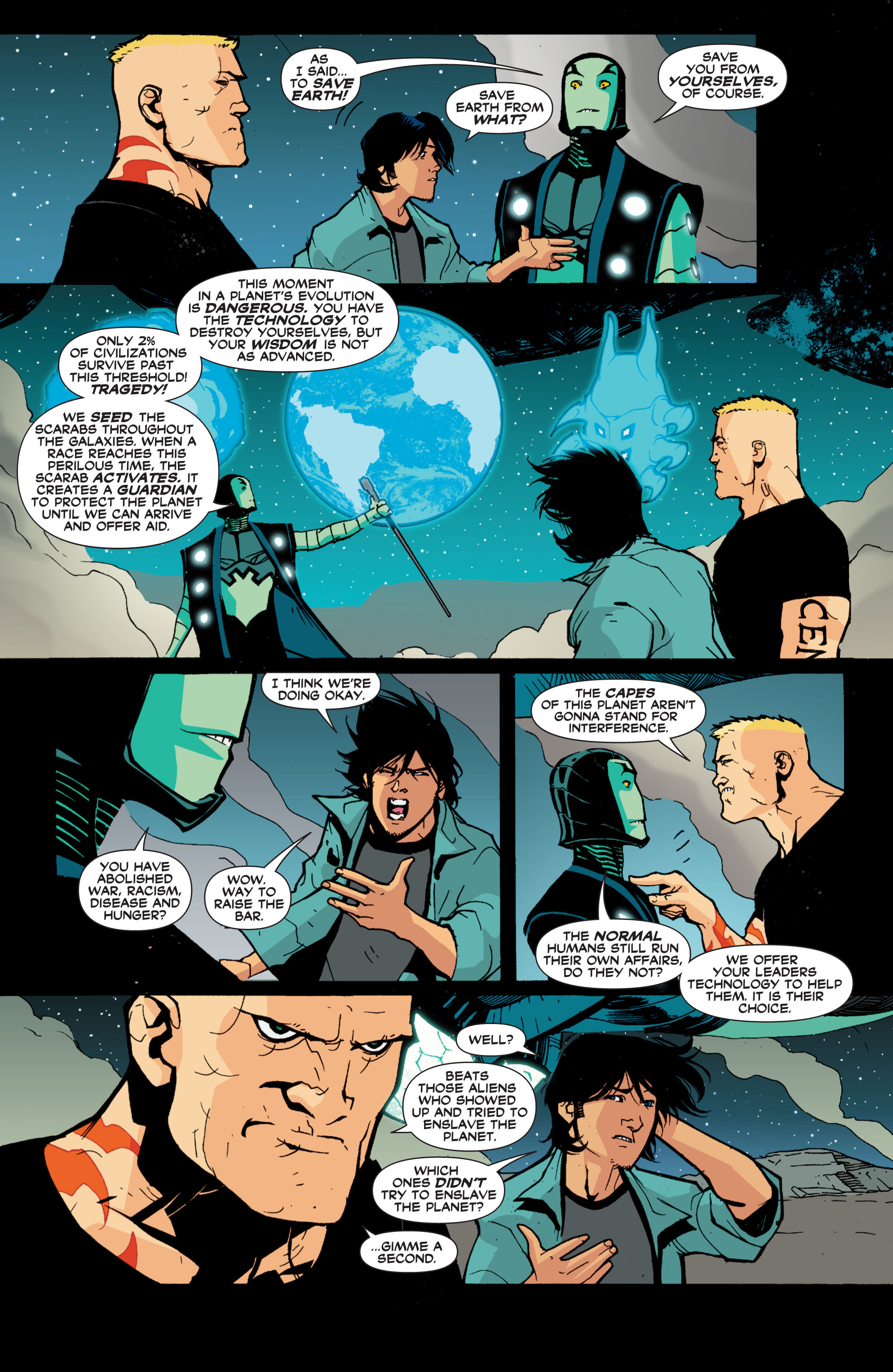Read online Blue Beetle (2006) comic -  Issue #13 - 5