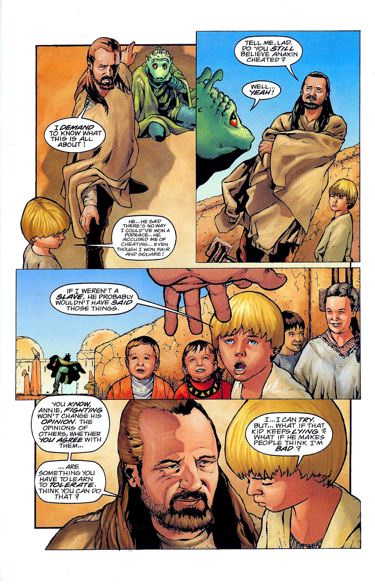 Read online Star Wars: Episode I comic -  Issue # Issue - Qui-Gon Jinn - 23