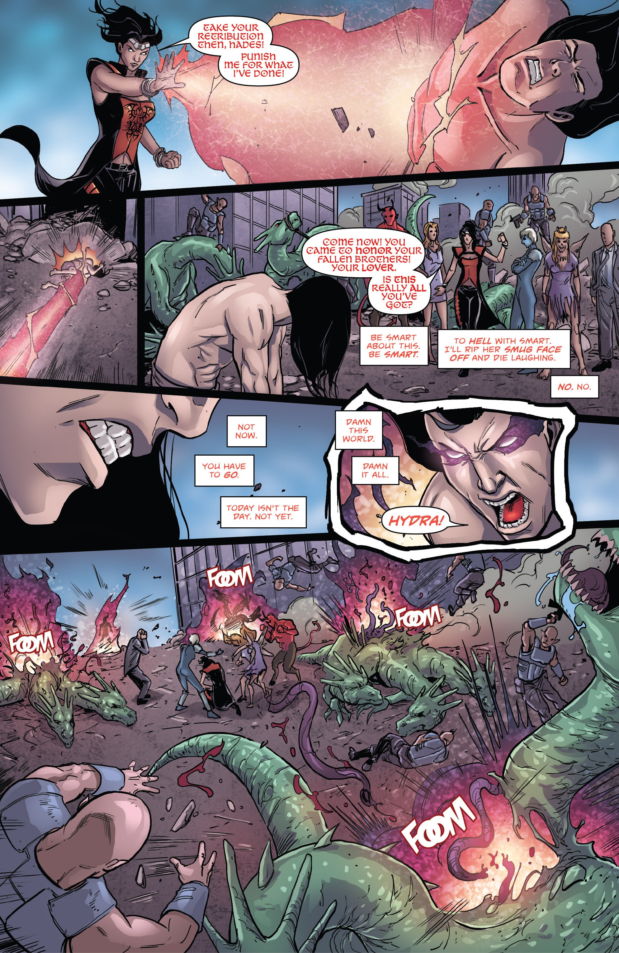 Read online Grimm Fairy Tales presents White Queen: Age of Darkness comic -  Issue # _TPB (Part 2) - 21