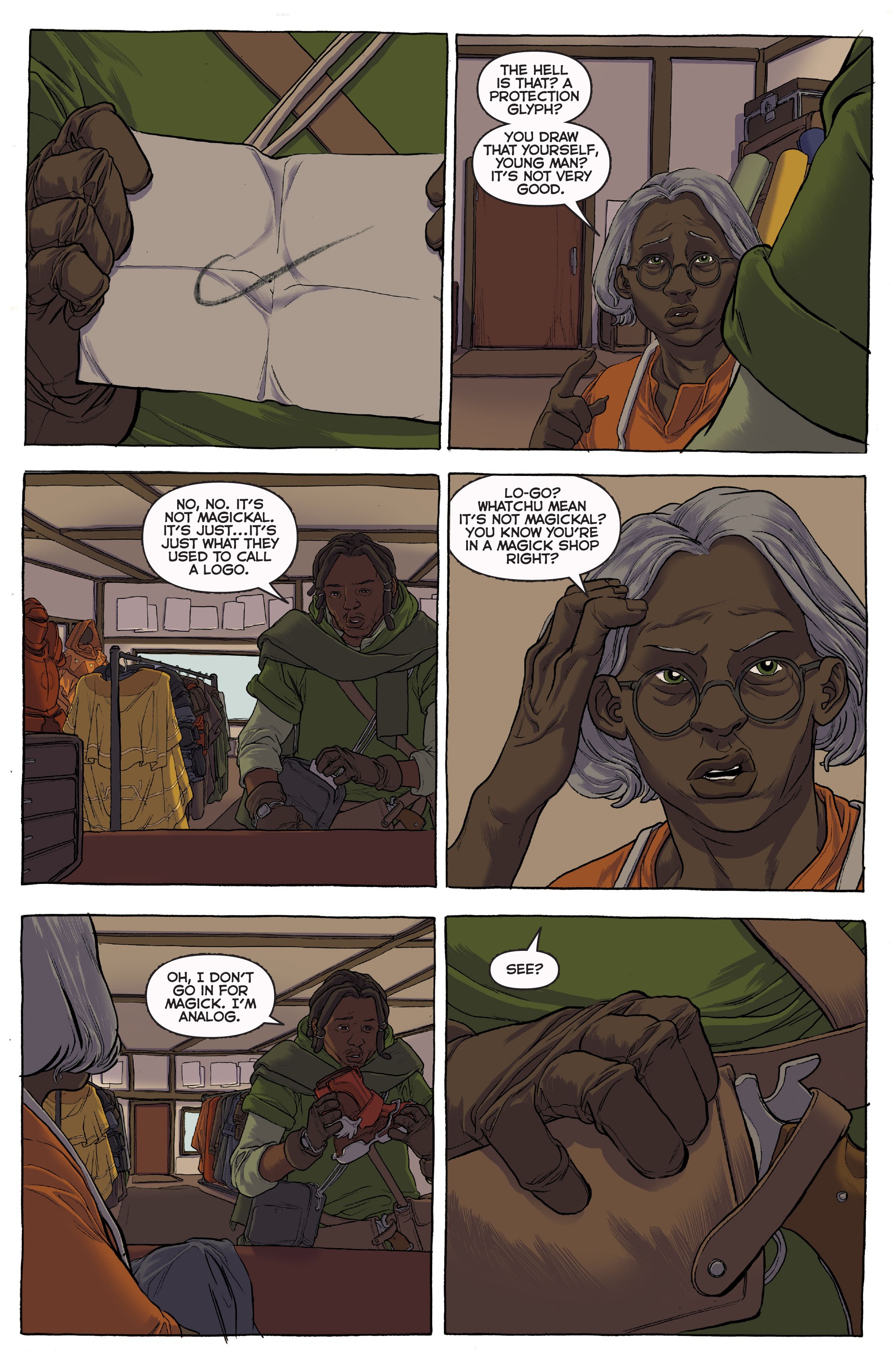 Read online Cities of Magick comic -  Issue #1 - 13