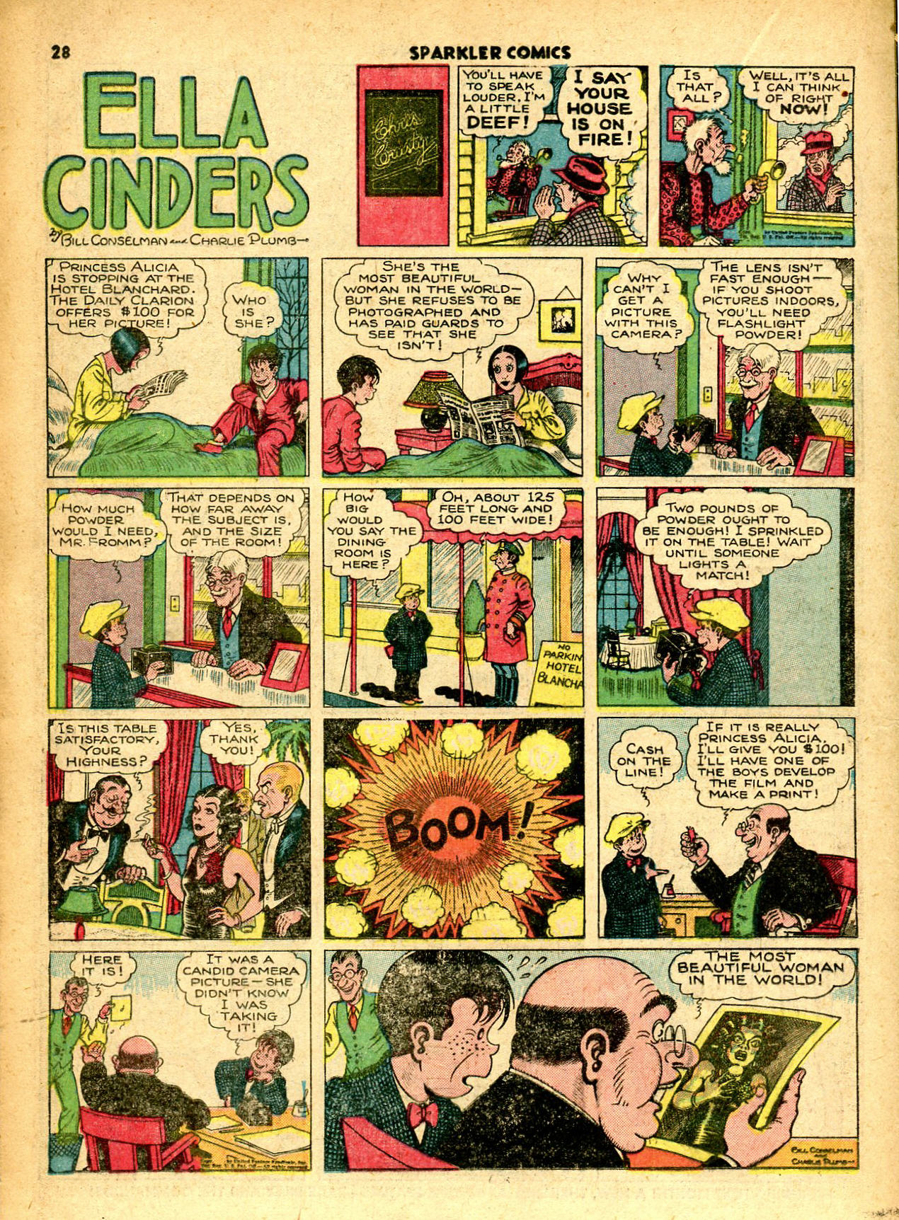 Read online Sparkler Comics comic -  Issue #18 - 30