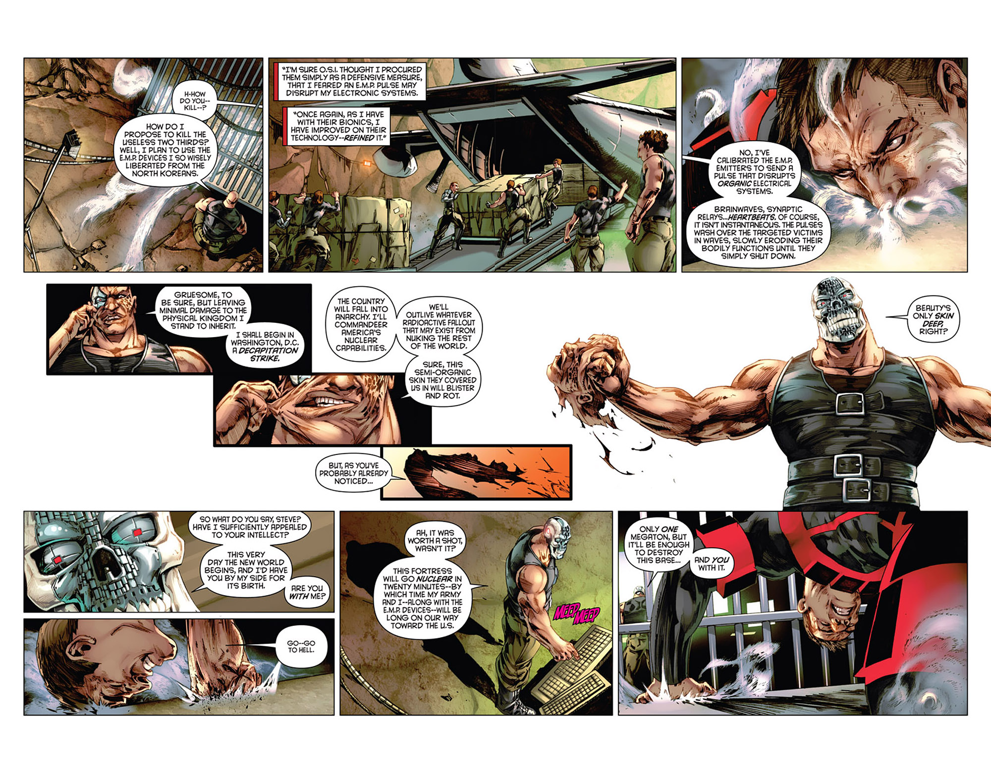 Read online Bionic Man comic -  Issue #8 - 21