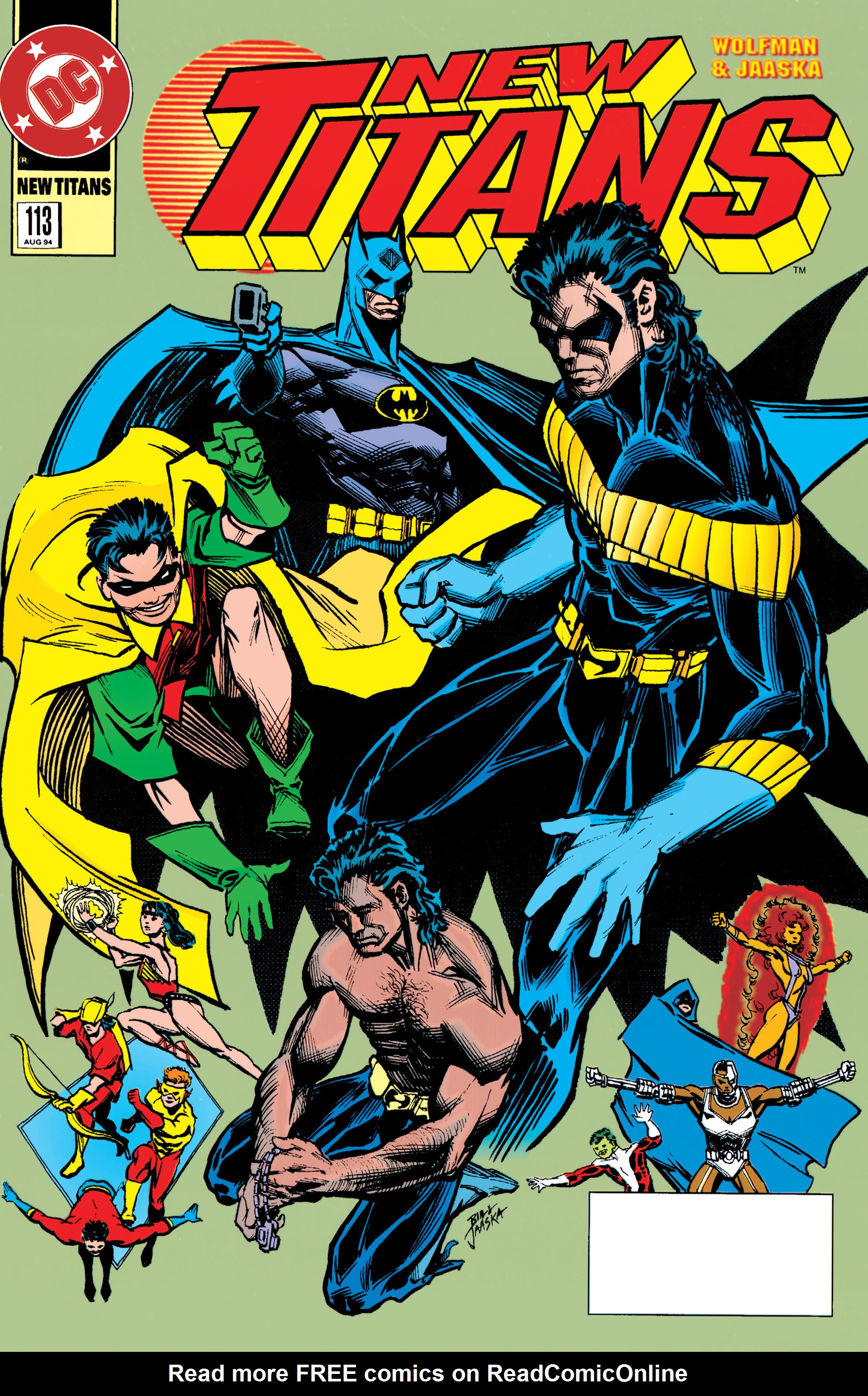 Read online The New Titans (1988) comic -  Issue #113 - 1
