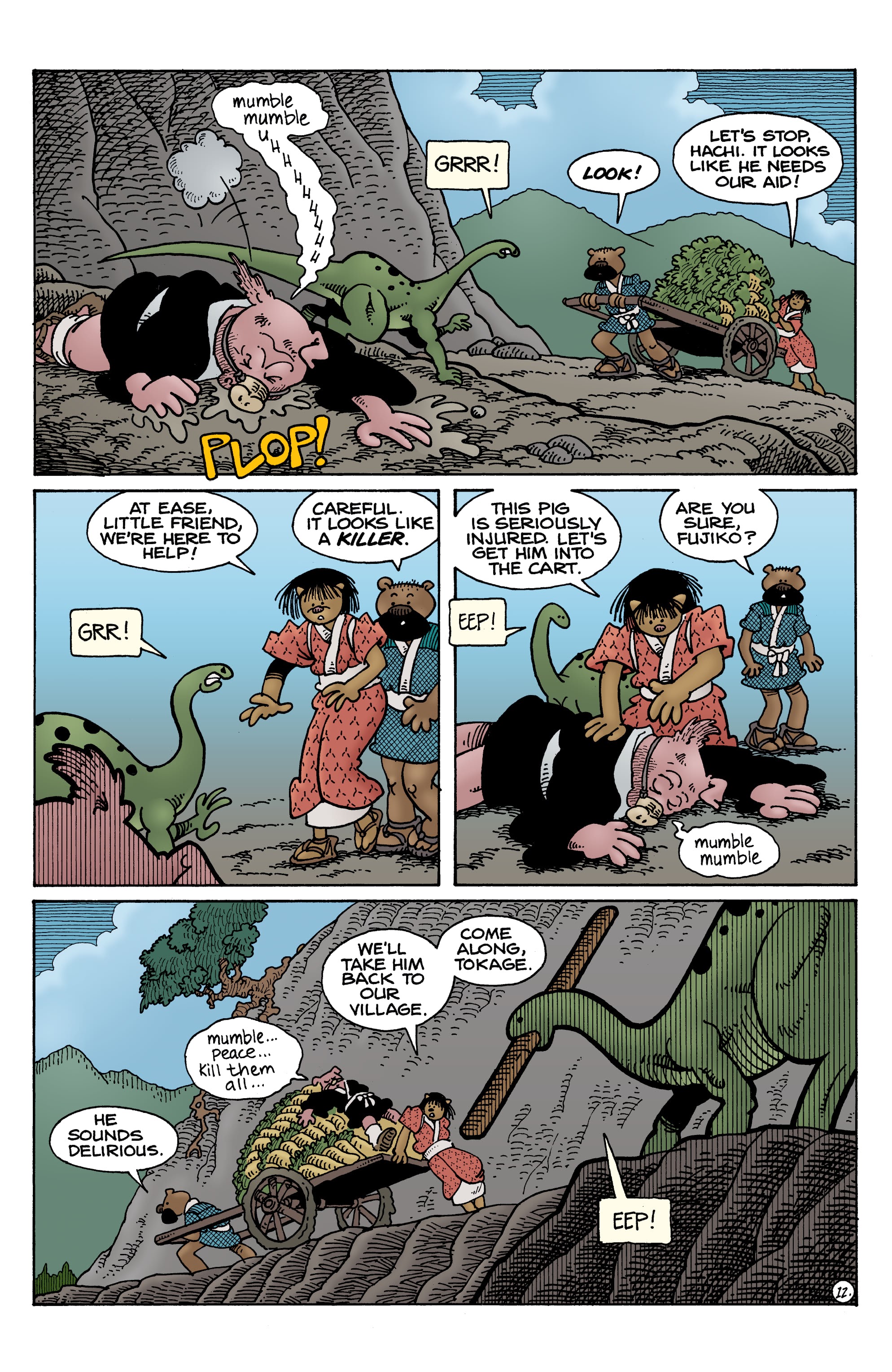 Read online Usagi Yojimbo: The Dragon Bellow Conspiracy comic -  Issue #6 - 14