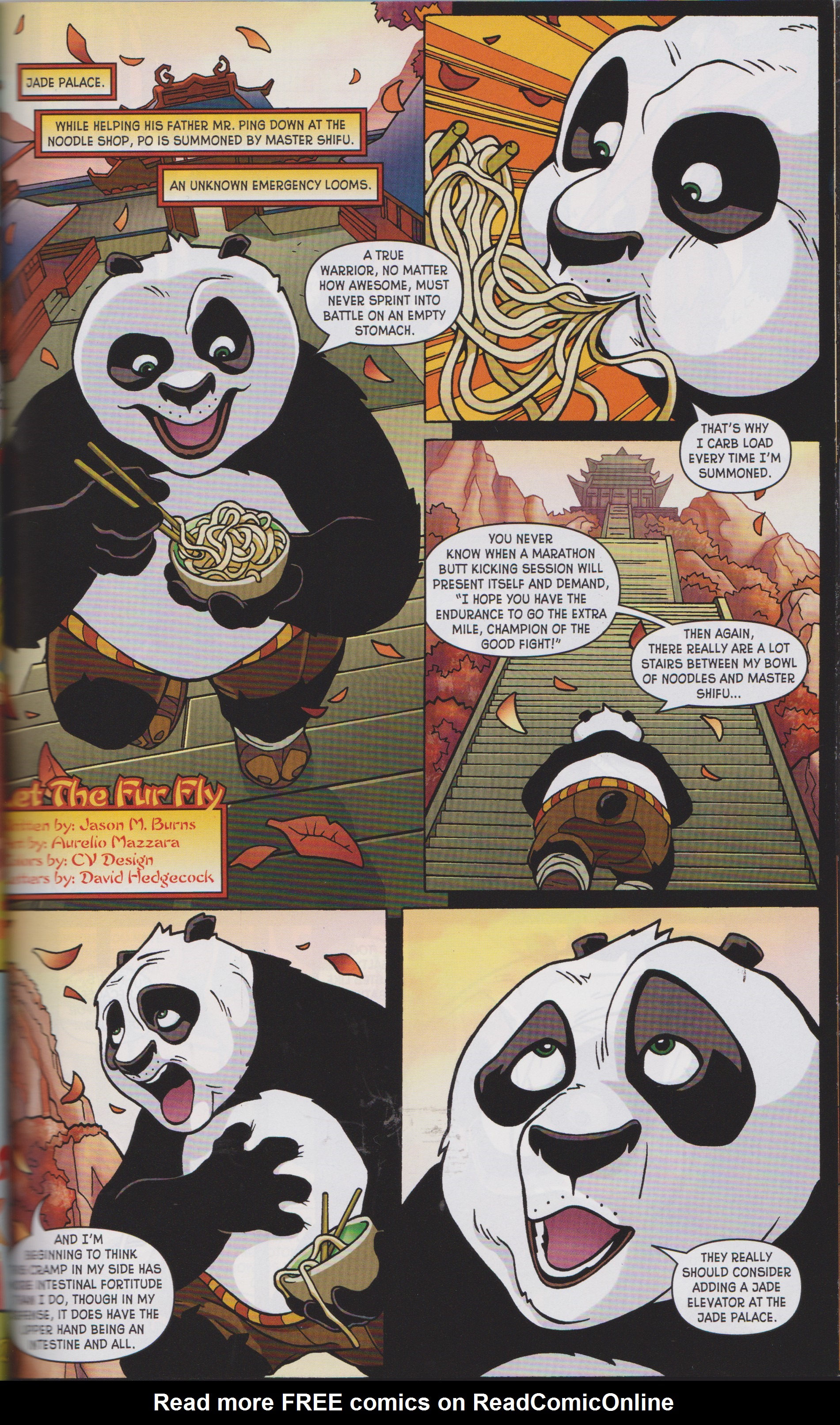 Read online Kung Fu Panda Everyone is Kung Fu Fighting comic -  Issue # TPB (Part 2) - 50