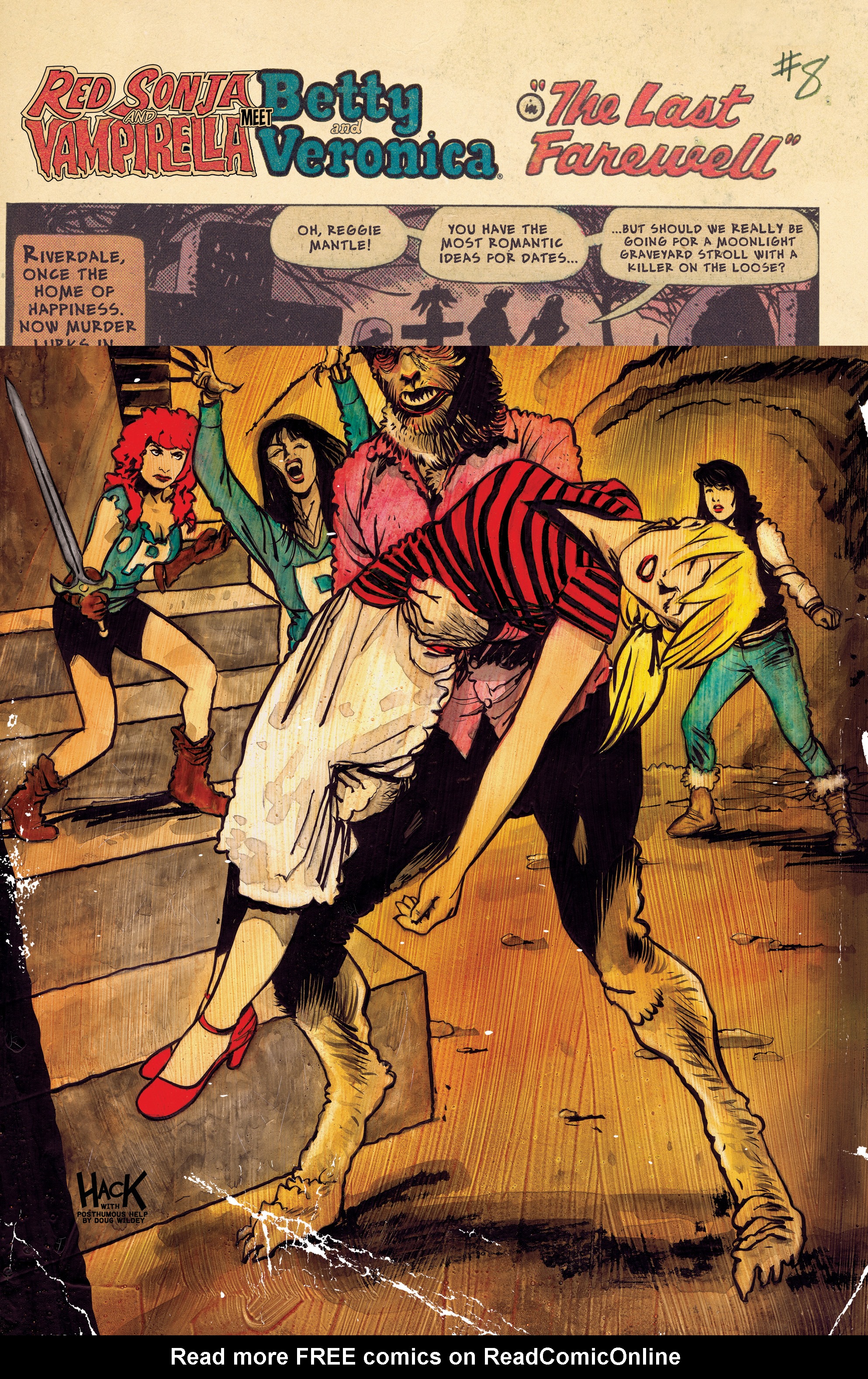 Read online Red Sonja and Vampirella Meet Betty and Veronica comic -  Issue #8 - 2