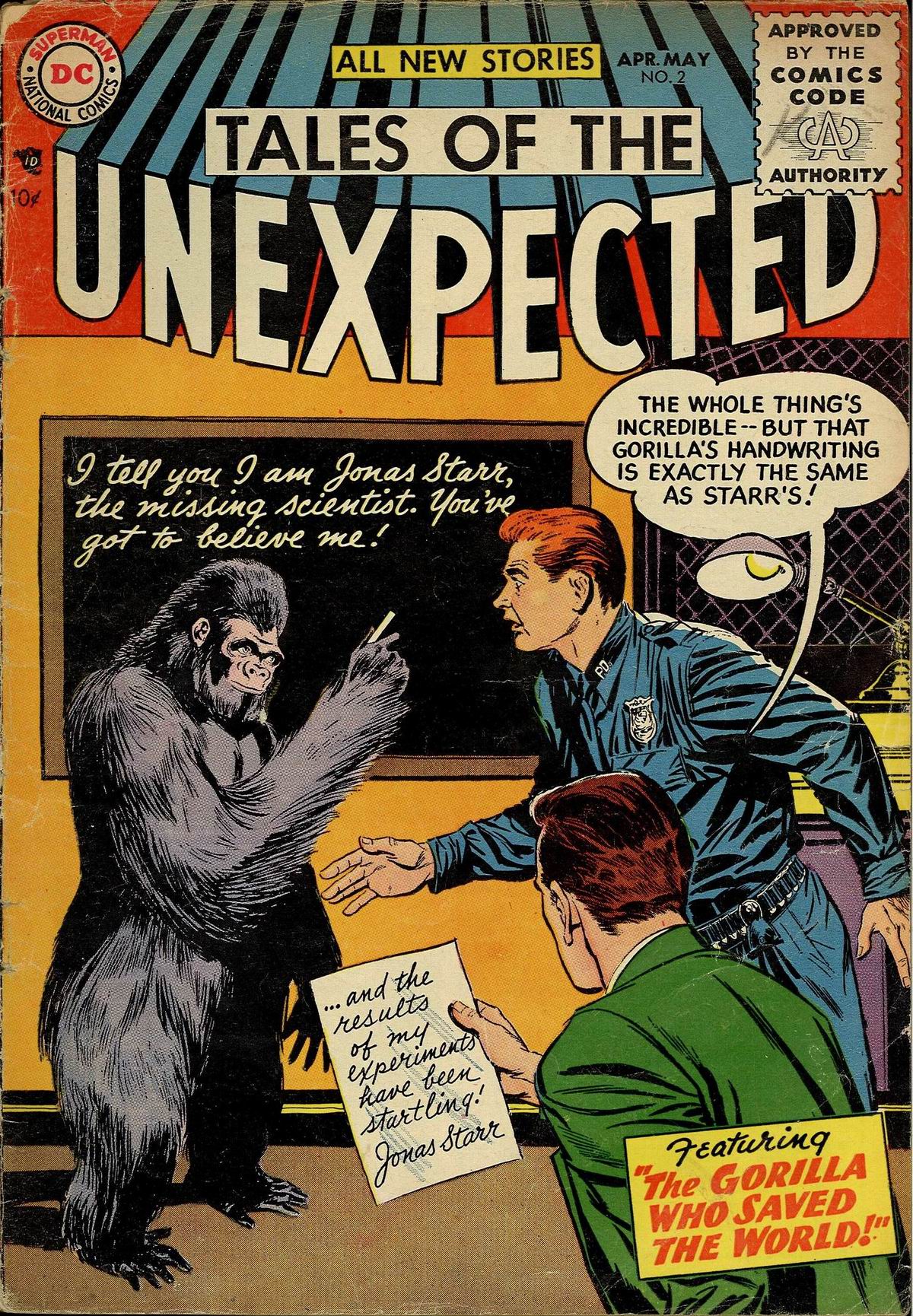 Read online Tales of the Unexpected comic -  Issue #2 - 1