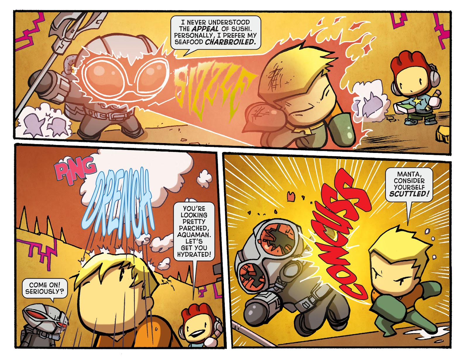 Scribblenauts Unmasked: A Crisis of Imagination issue 14 - Page 8