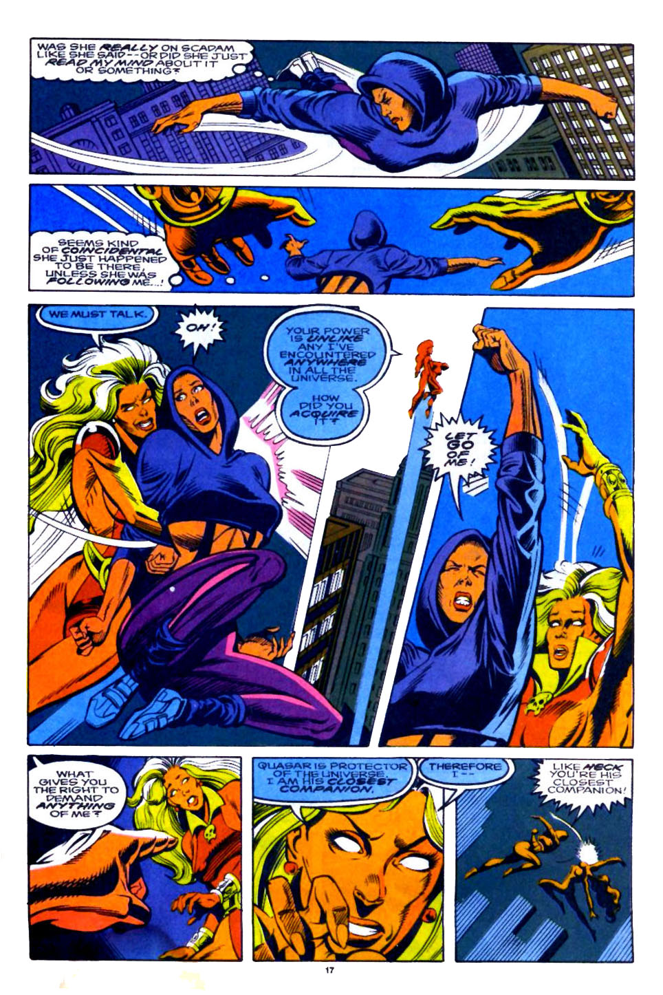 Read online Quasar comic -  Issue #49 - 14