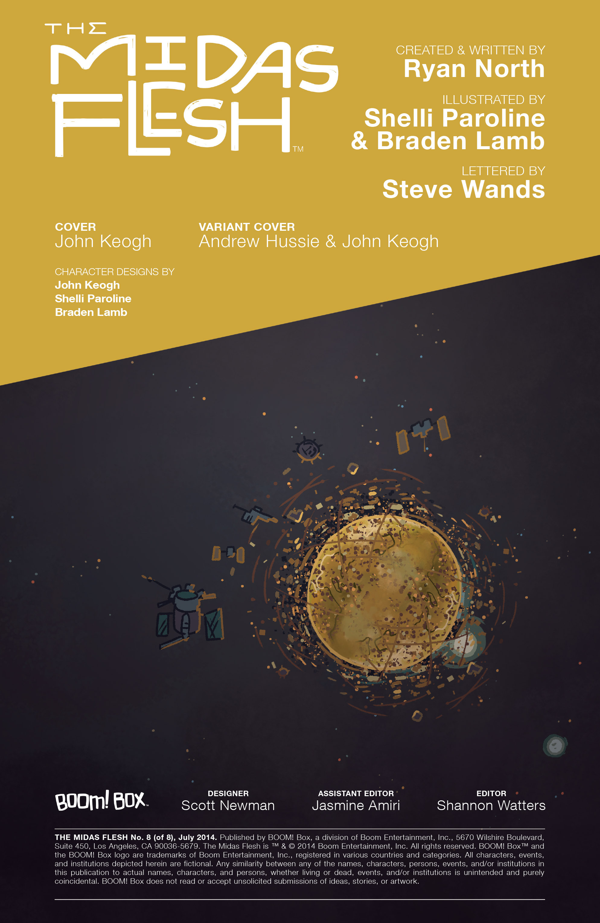 Read online The Midas Flesh comic -  Issue #8 - 3