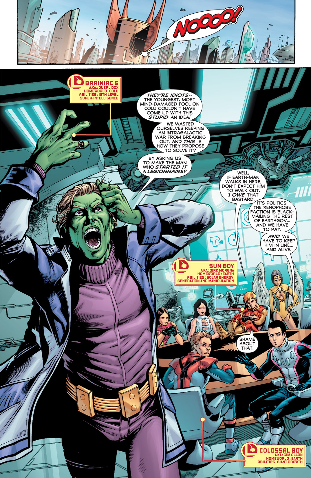 Read online Legion of Super-Heroes (2010) comic -  Issue #1 - 11