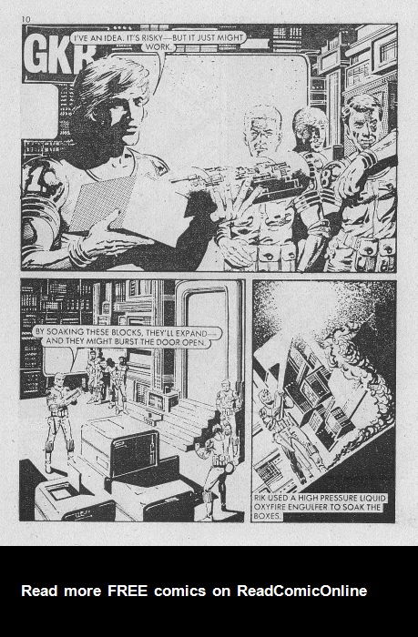 Read online Starblazer comic -  Issue #25 - 10