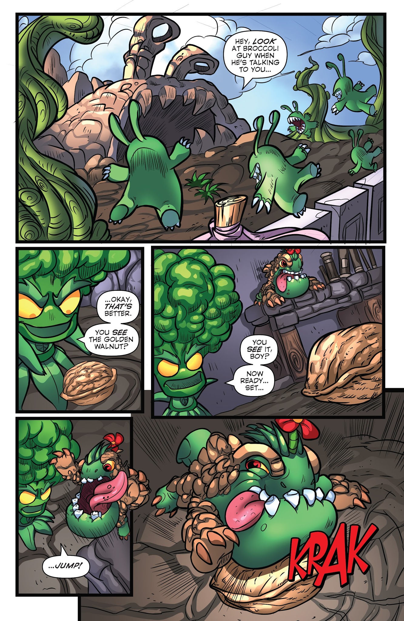 Read online Skylanders Quarterly-Spyro & Friends: Goldslinger comic -  Issue # Full - 26