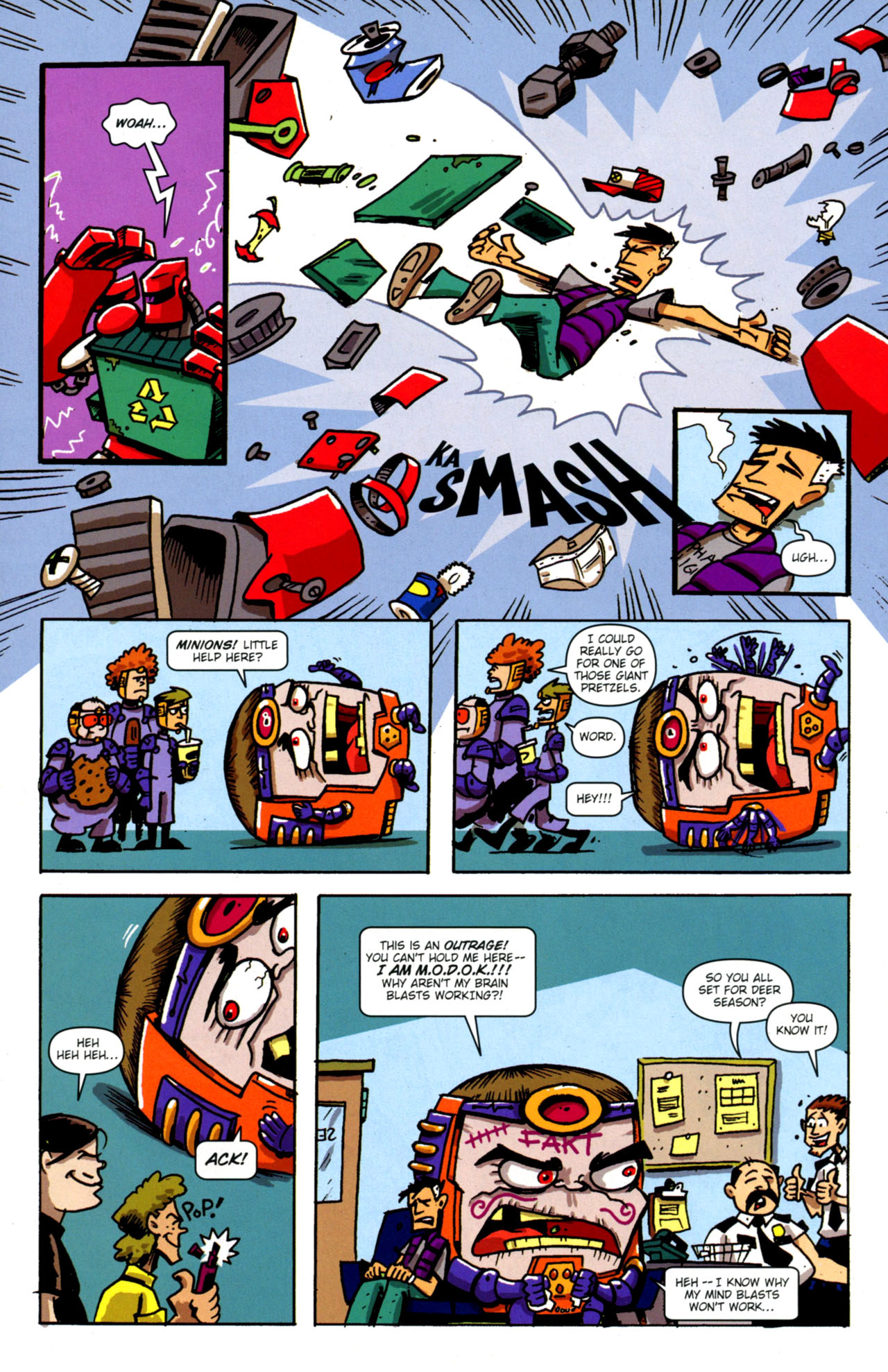 Read online Dark Reign: M.O.D.O.K. comic -  Issue #1 - 21