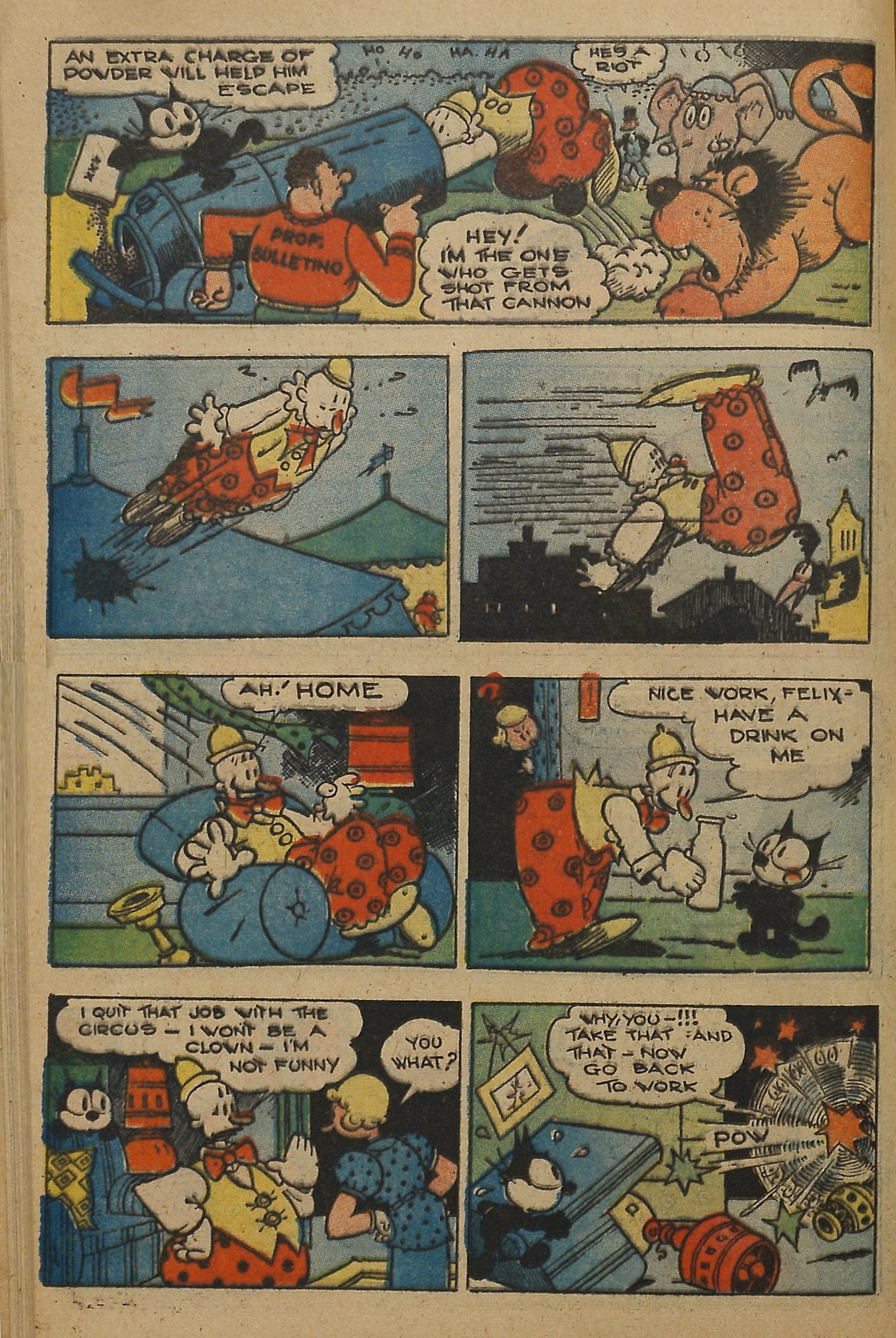 Read online Felix the Cat (1951) comic -  Issue #37 - 31