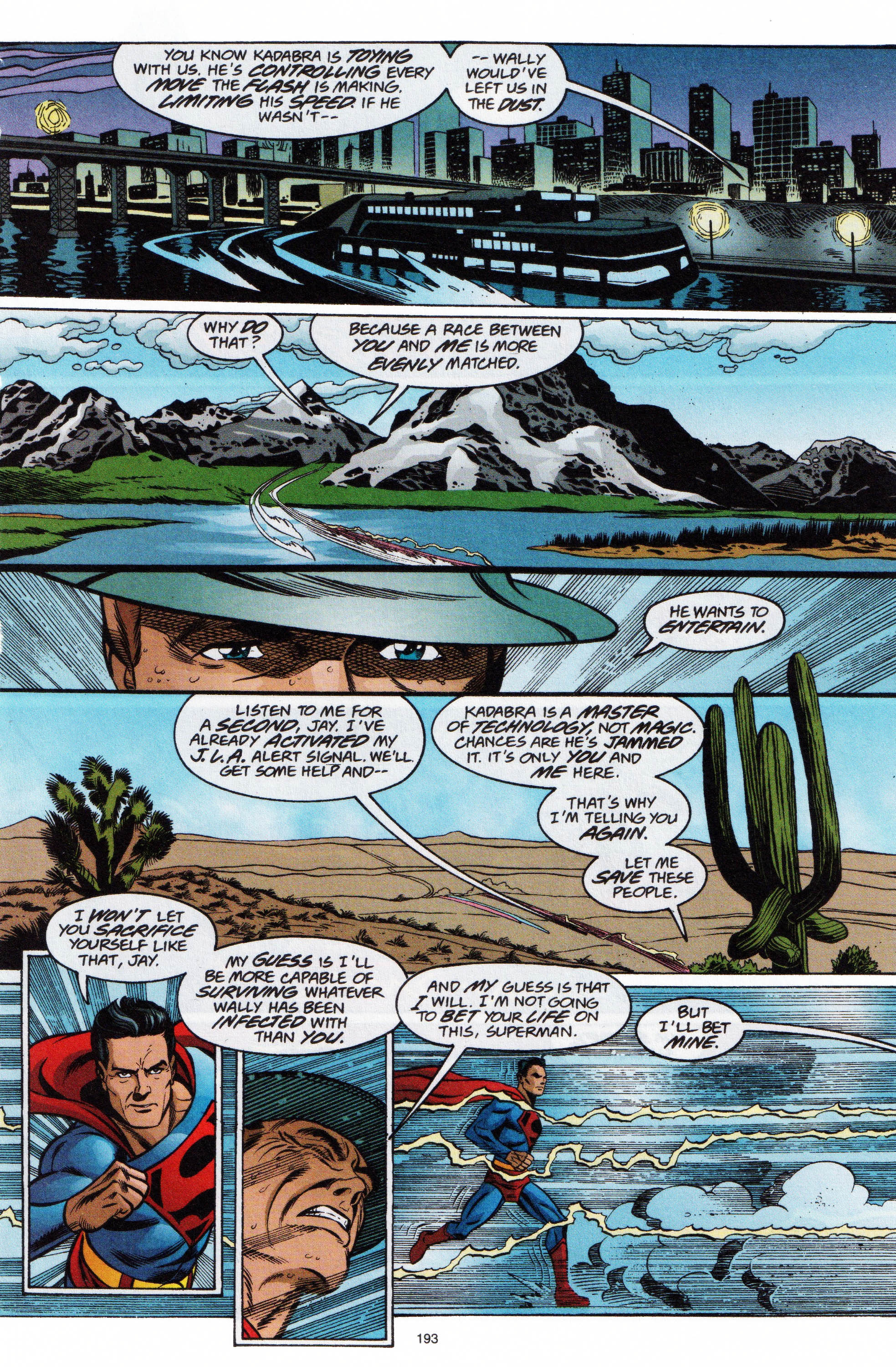 Read online Superman vs. Flash comic -  Issue # TPB - 194