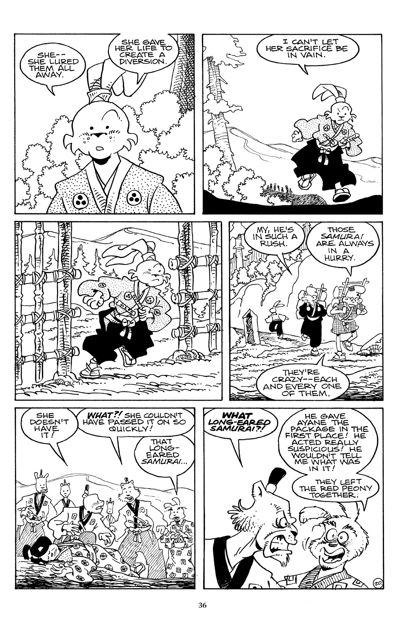 Read online The Usagi Yojimbo Saga comic -  Issue # TPB 5 - 33