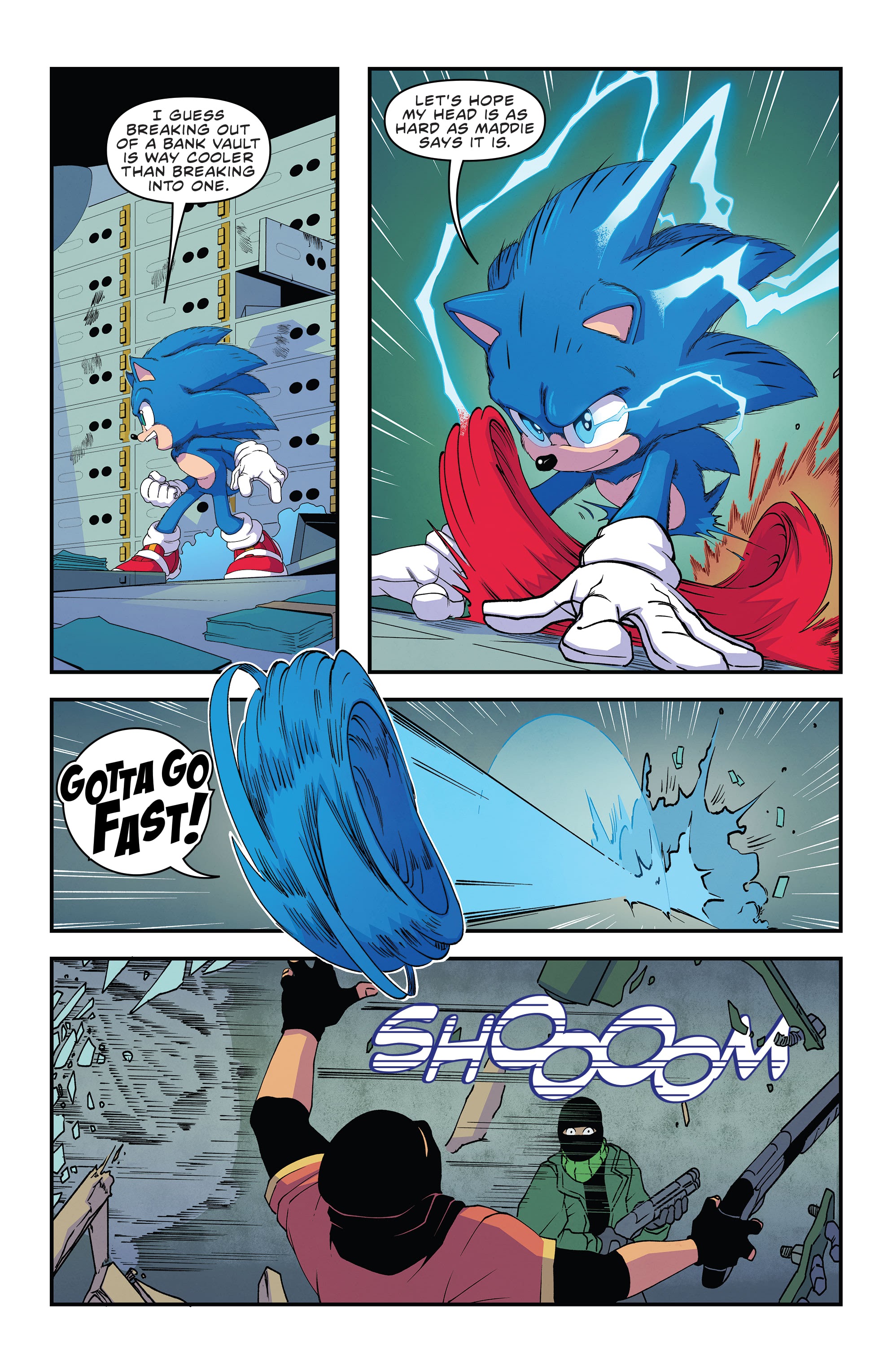 Read online Sonic the Hedgehog 2: The Official Movie Pre-Quill comic -  Issue # Full - 16