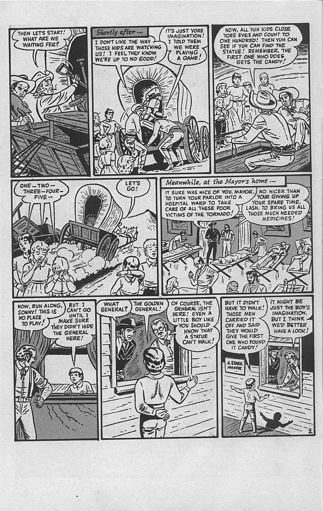 Read online Lash LaRue Western comic -  Issue #1 - 16