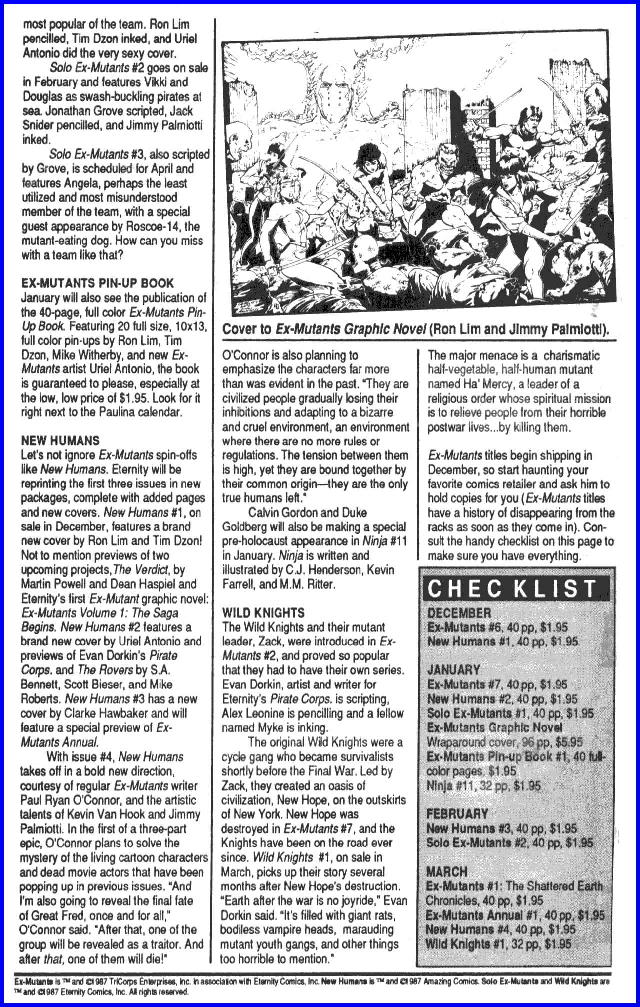 Read online Ex-Mutants (1986) comic -  Issue #6 - 47