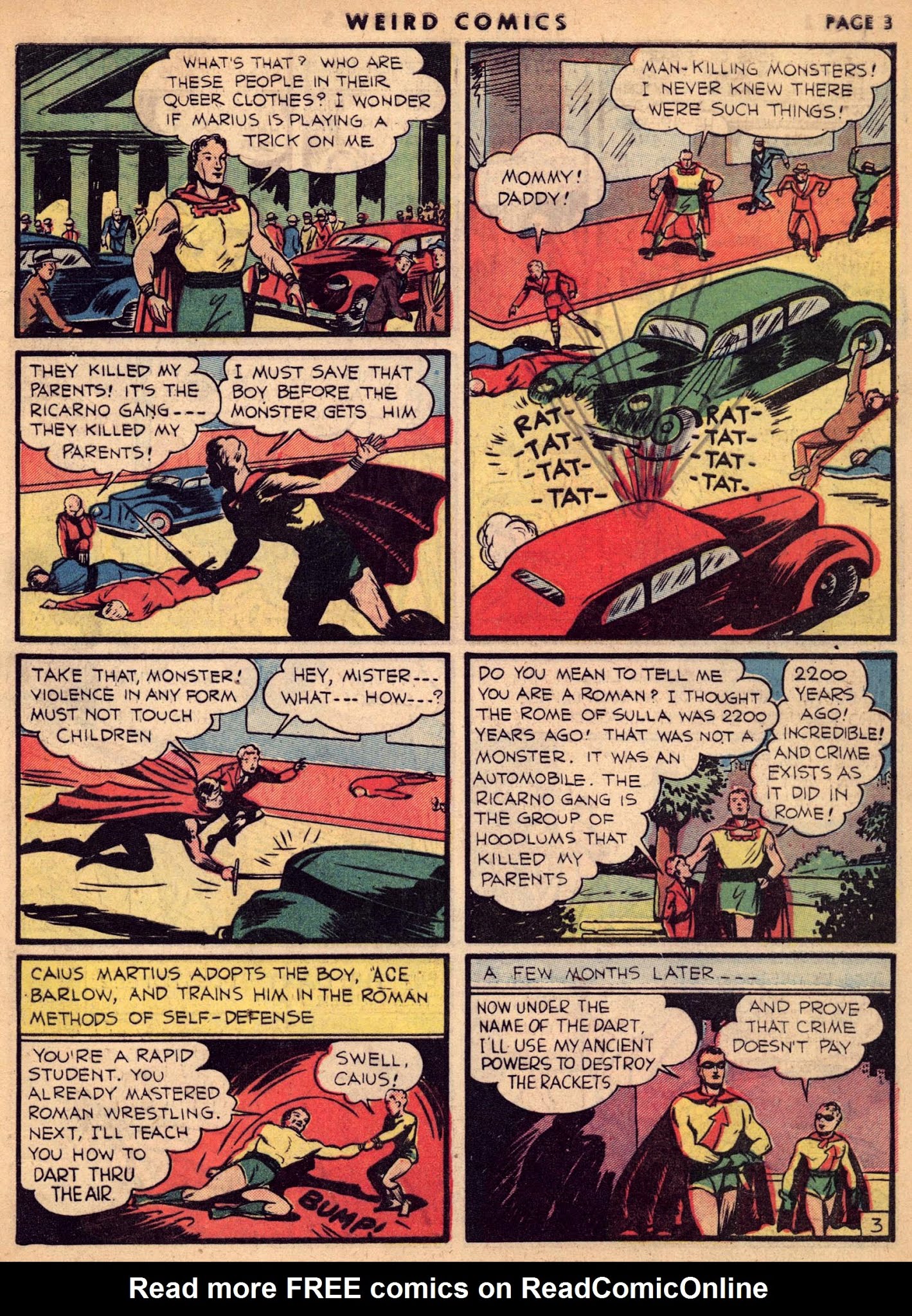 Read online Weird Comics comic -  Issue #5 - 5