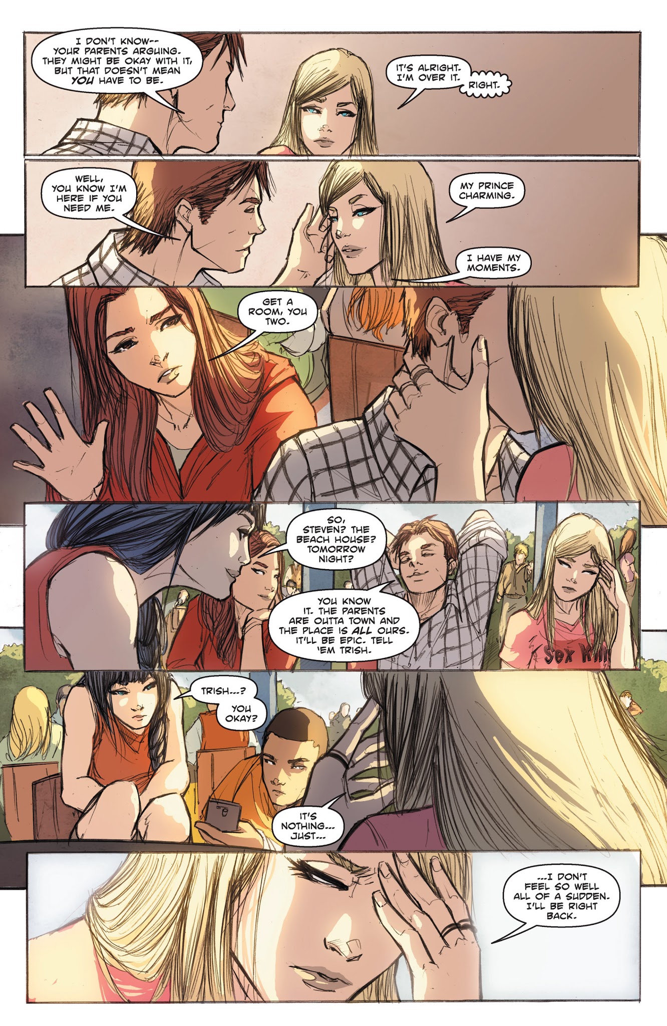 Read online Trish Out of Water comic -  Issue #1 - 11