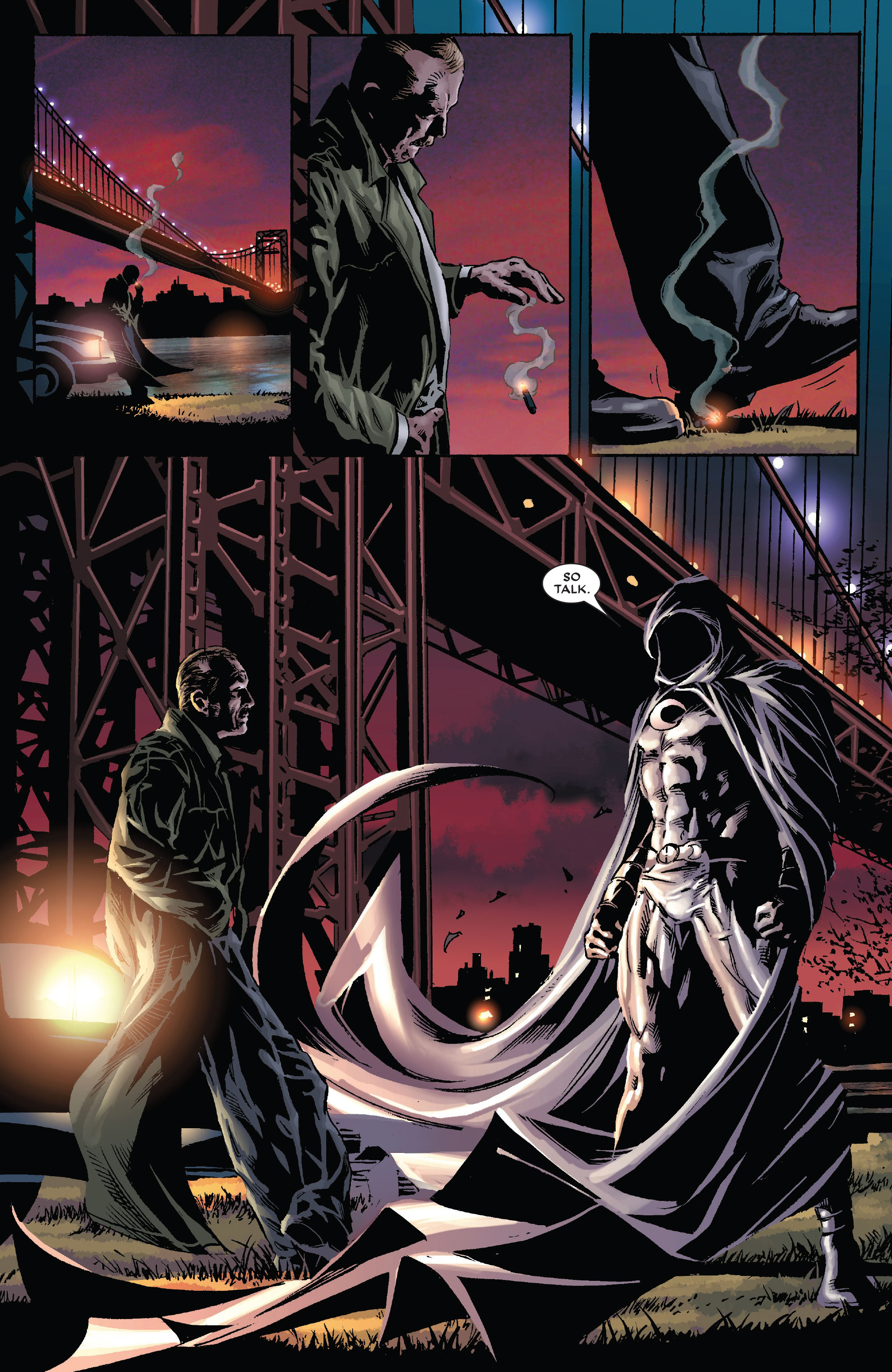 Read online Moon Knight by Huston, Benson & Hurwitz Omnibus comic -  Issue # TPB (Part 6) - 45