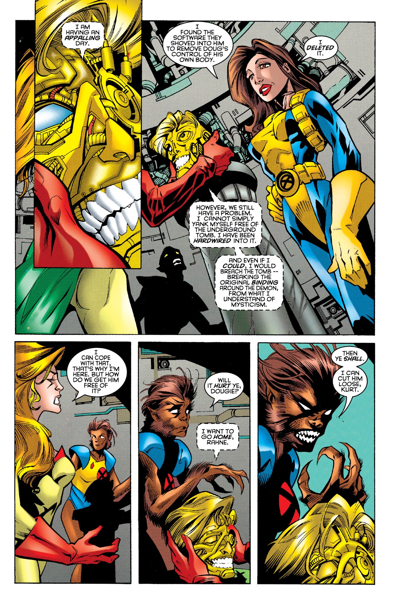 Read online Excalibur Visionaries: Warren Ellis comic -  Issue # TPB 3 (Part 2) - 25