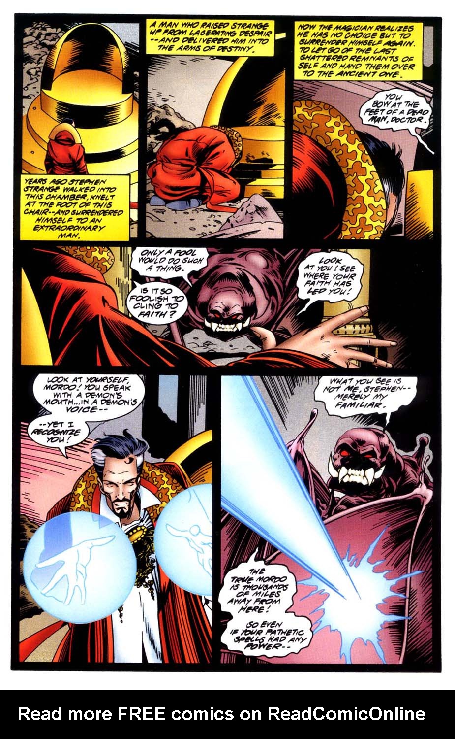 Read online Doctor Strange: Sorcerer Supreme comic -  Issue #86 - 21