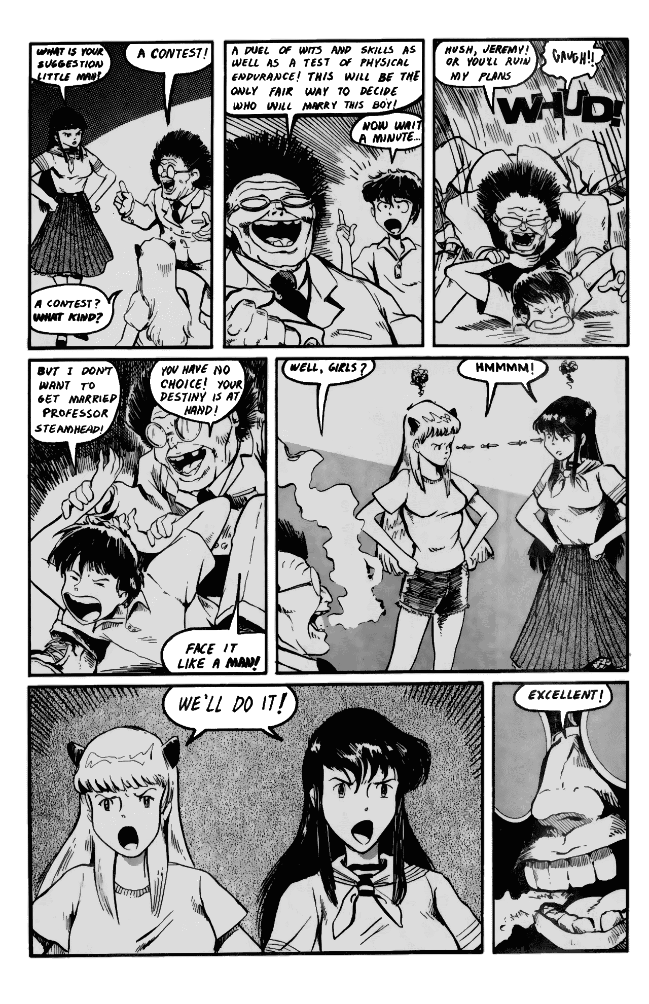 Read online Ninja High School (1986) comic -  Issue #1 - 22