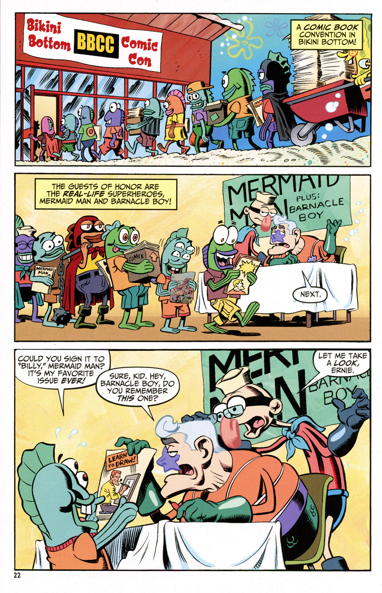 Read online SpongeBob Comics comic -  Issue #19 - 23