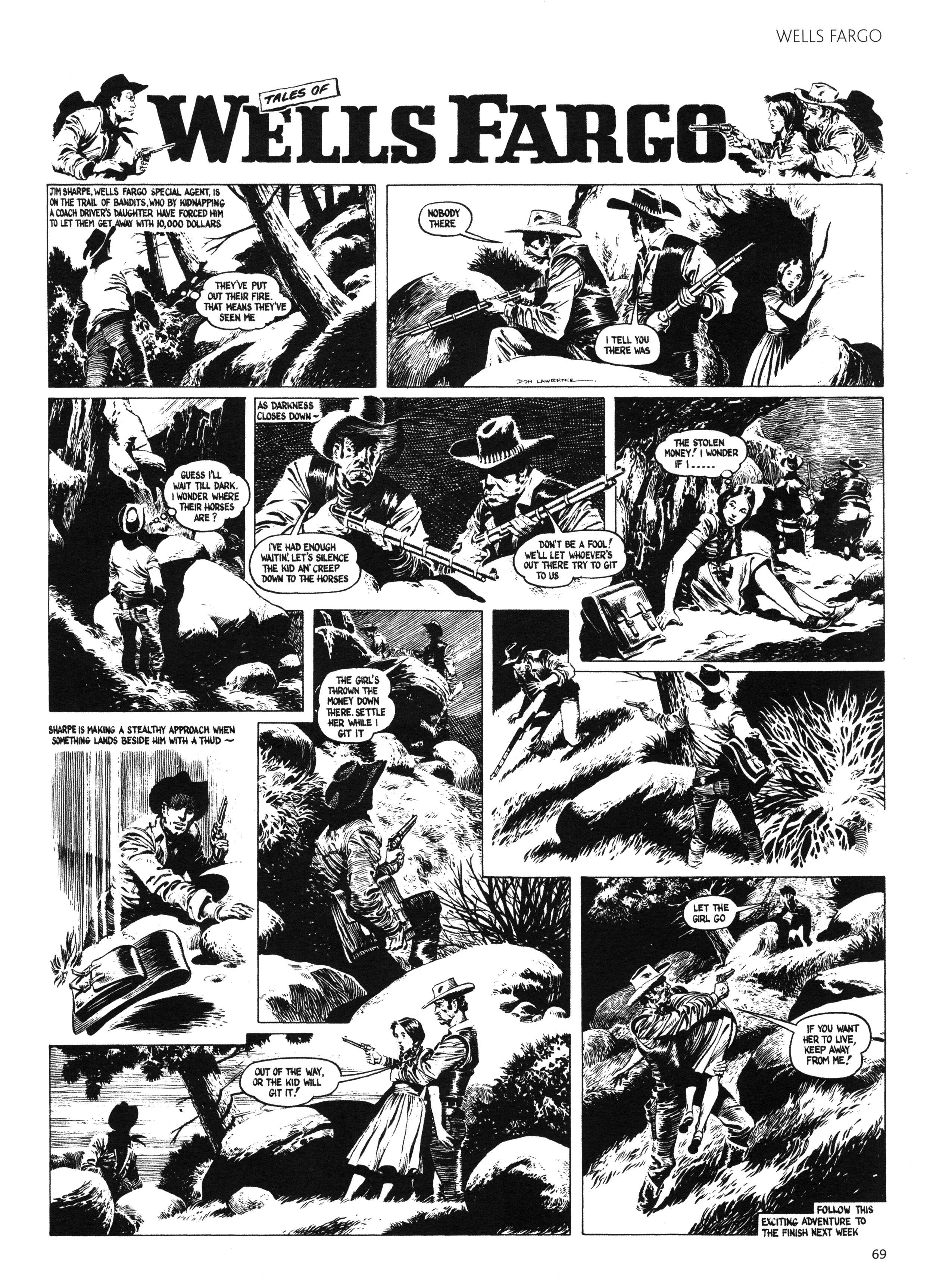 Read online Don Lawrence Westerns comic -  Issue # TPB (Part 1) - 73