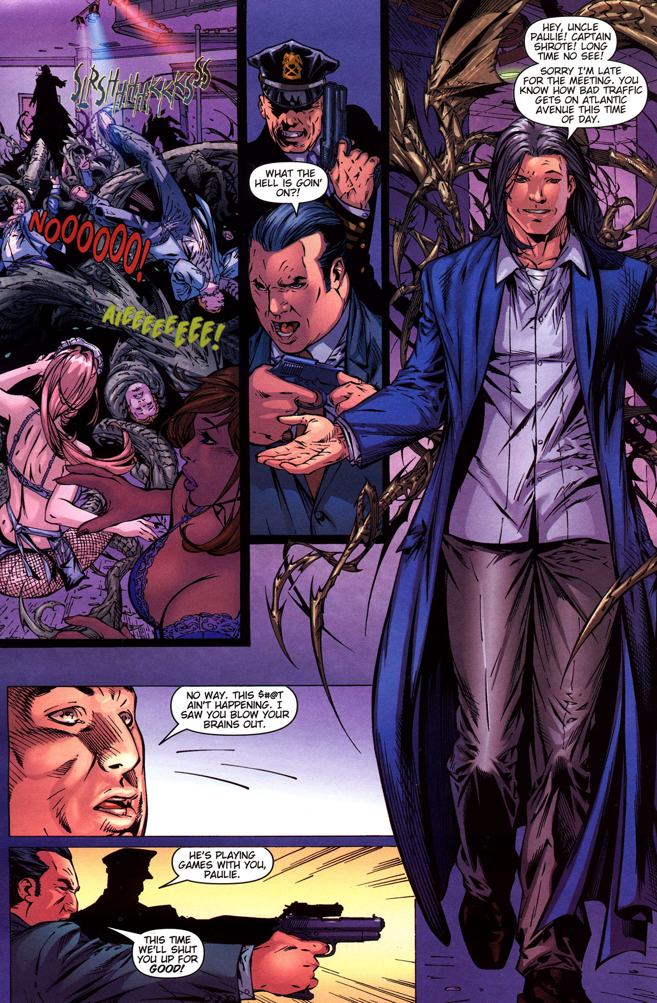 Read online The Darkness: Level comic -  Issue #3 - 6