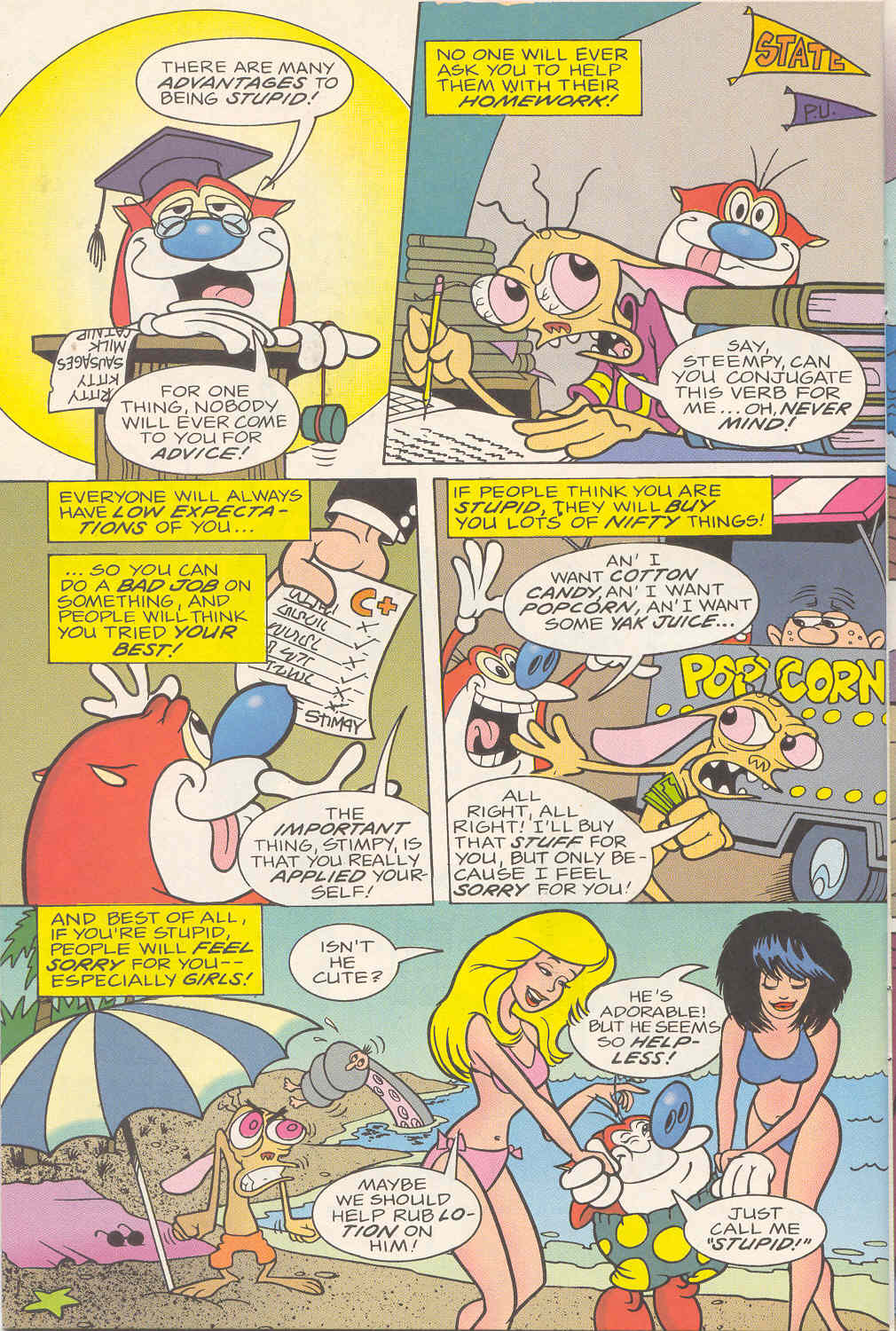 Read online The Ren & Stimpy Show comic -  Issue #34 - 20