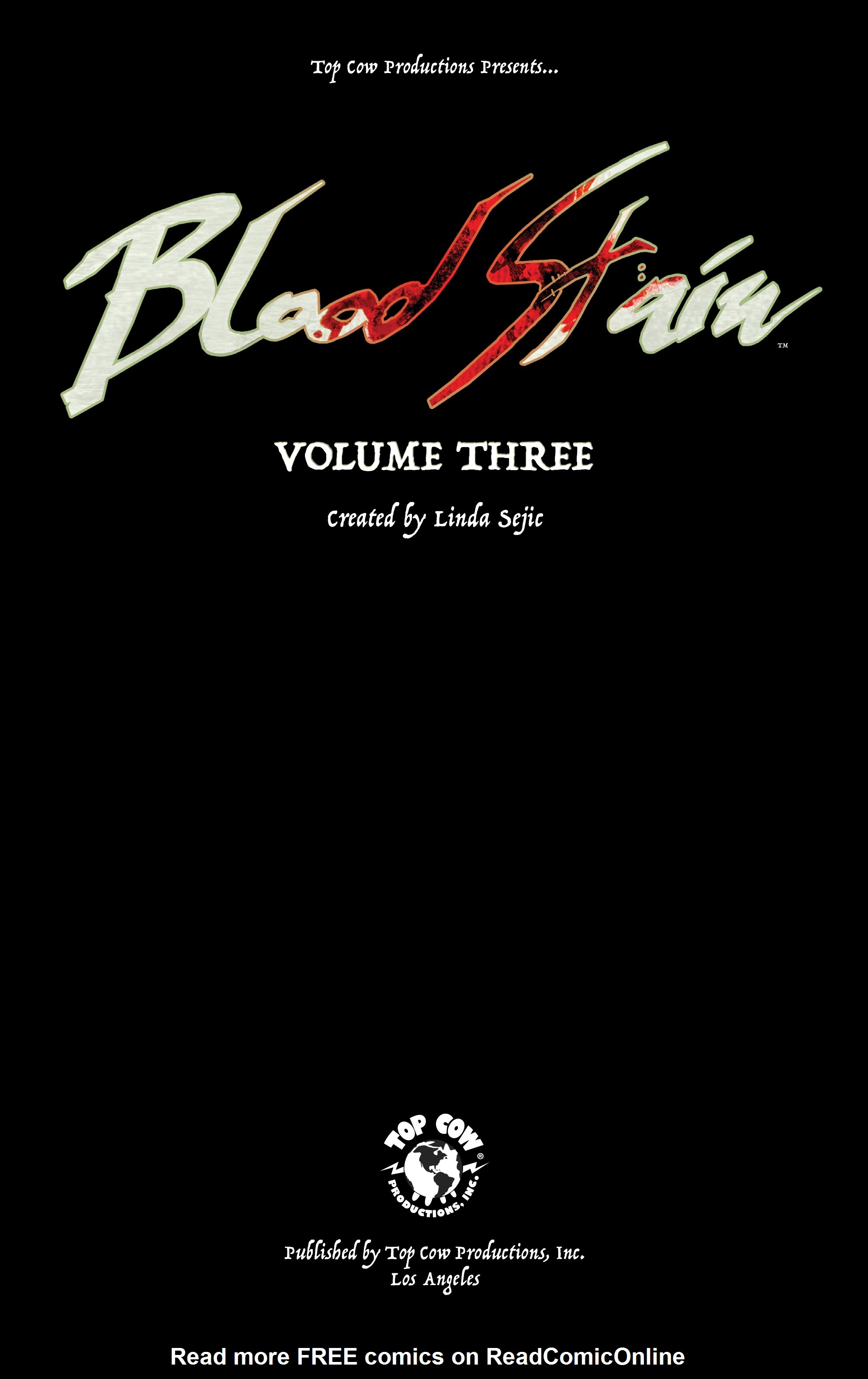Read online Blood Stain comic -  Issue # TPB 3 - 3