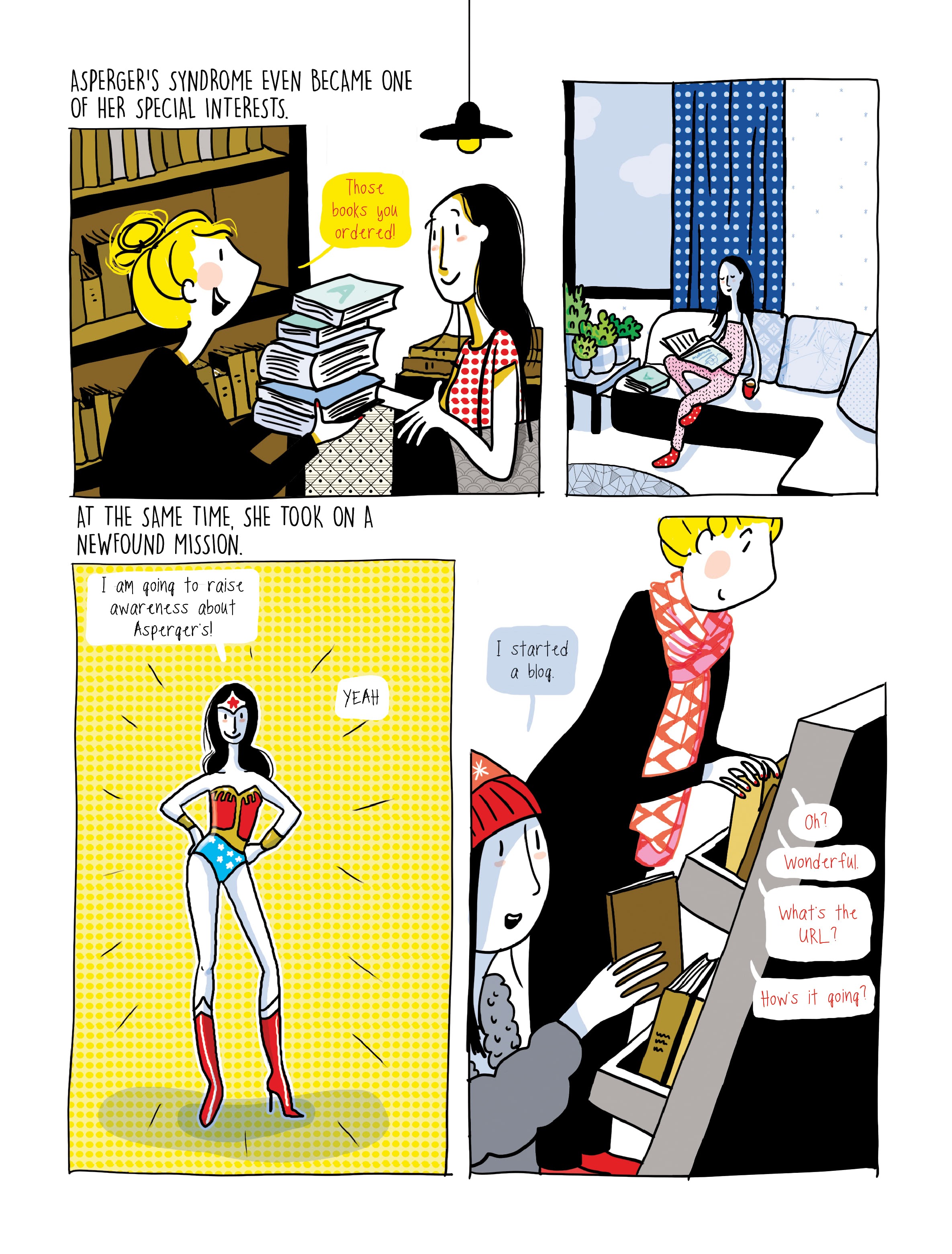 Read online Invisible Differences: A Story of Asperger's, Adulting, and Living A Life In Full Color comic -  Issue # TPB (Part 2) - 64
