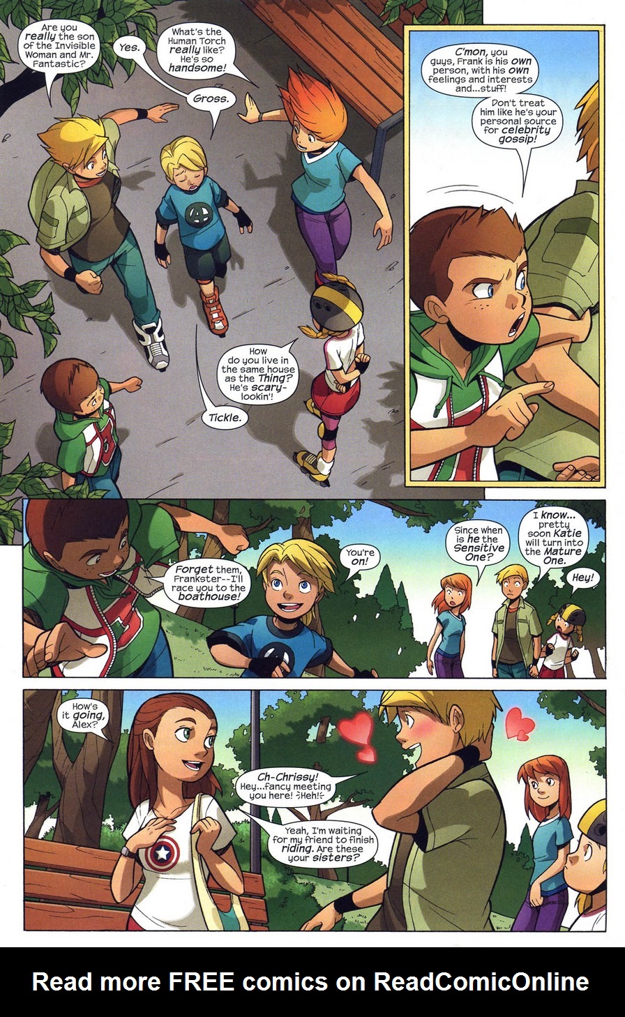 Read online Fantastic Four and Power Pack comic -  Issue #1 - 13