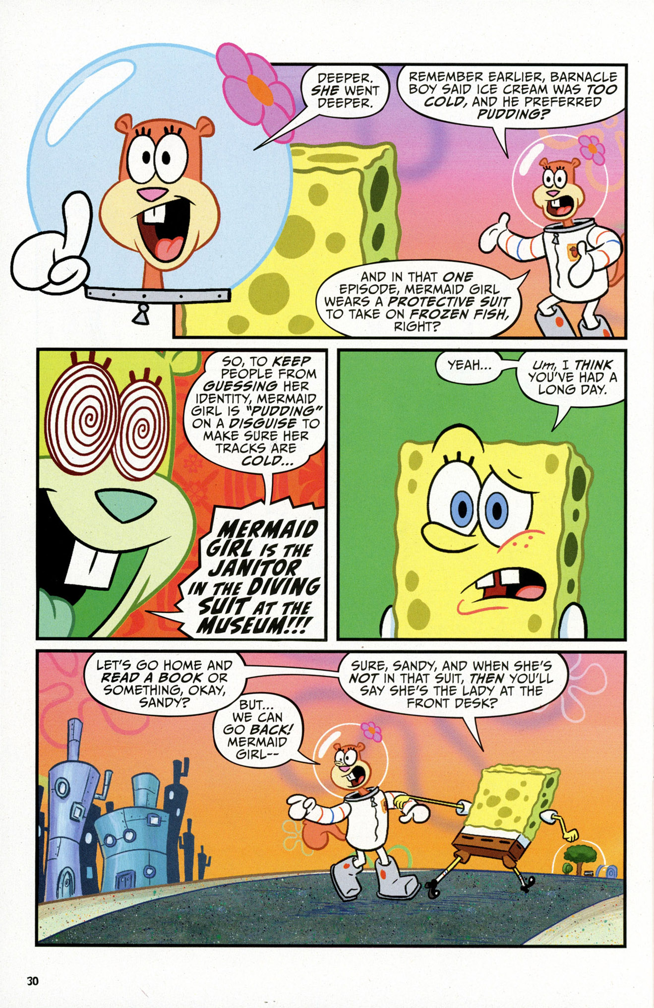Read online SpongeBob Comics comic -  Issue #64 - 32