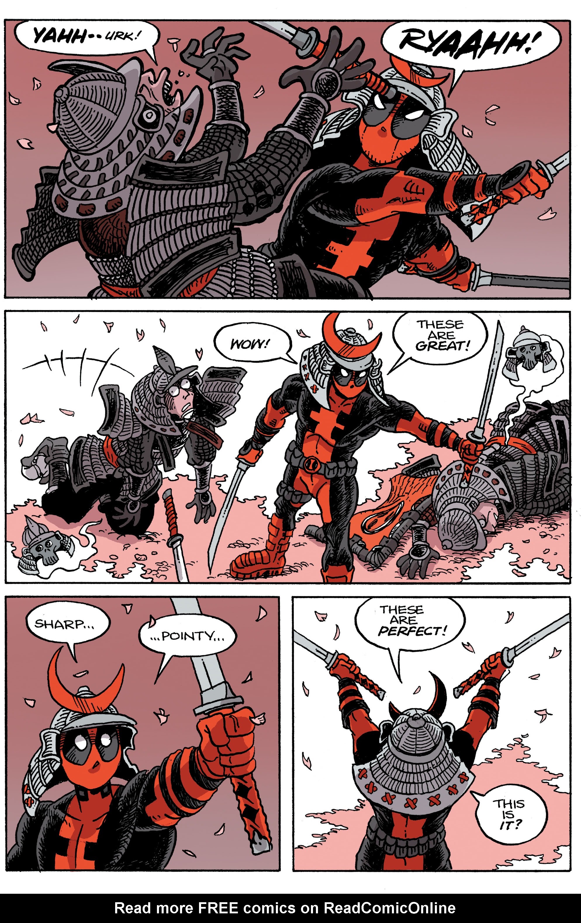 Read online Deadpool: Black, White & Blood comic -  Issue #3 - 31